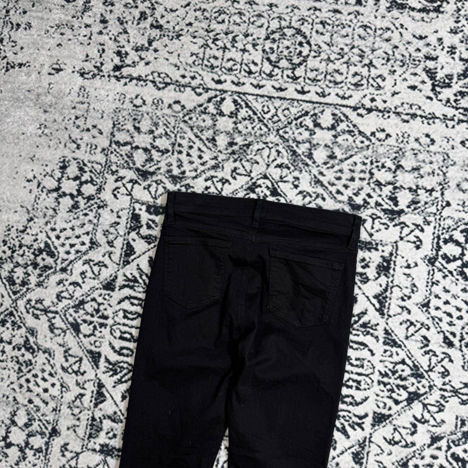 Uniqlo Vintage Uniqlo Unisex Black Cotton Denim Pants Size W31 Size US 31 - 14 Thumbnail