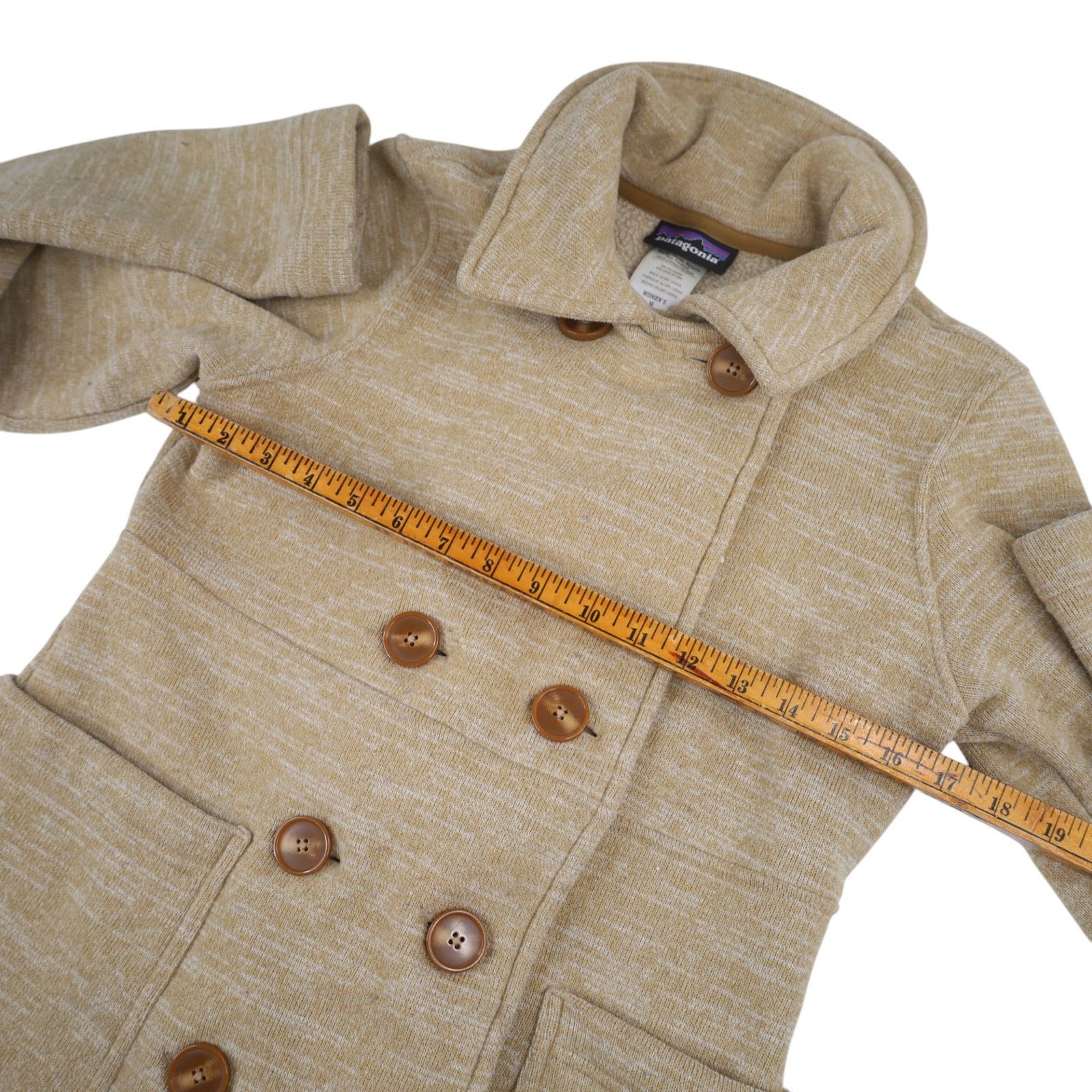 Patagonia × Vintage Vintage Patagonia Double Breasted Fleece Jacket Size M / US 6-8 / IT 42-44 - 6 Thumbnail