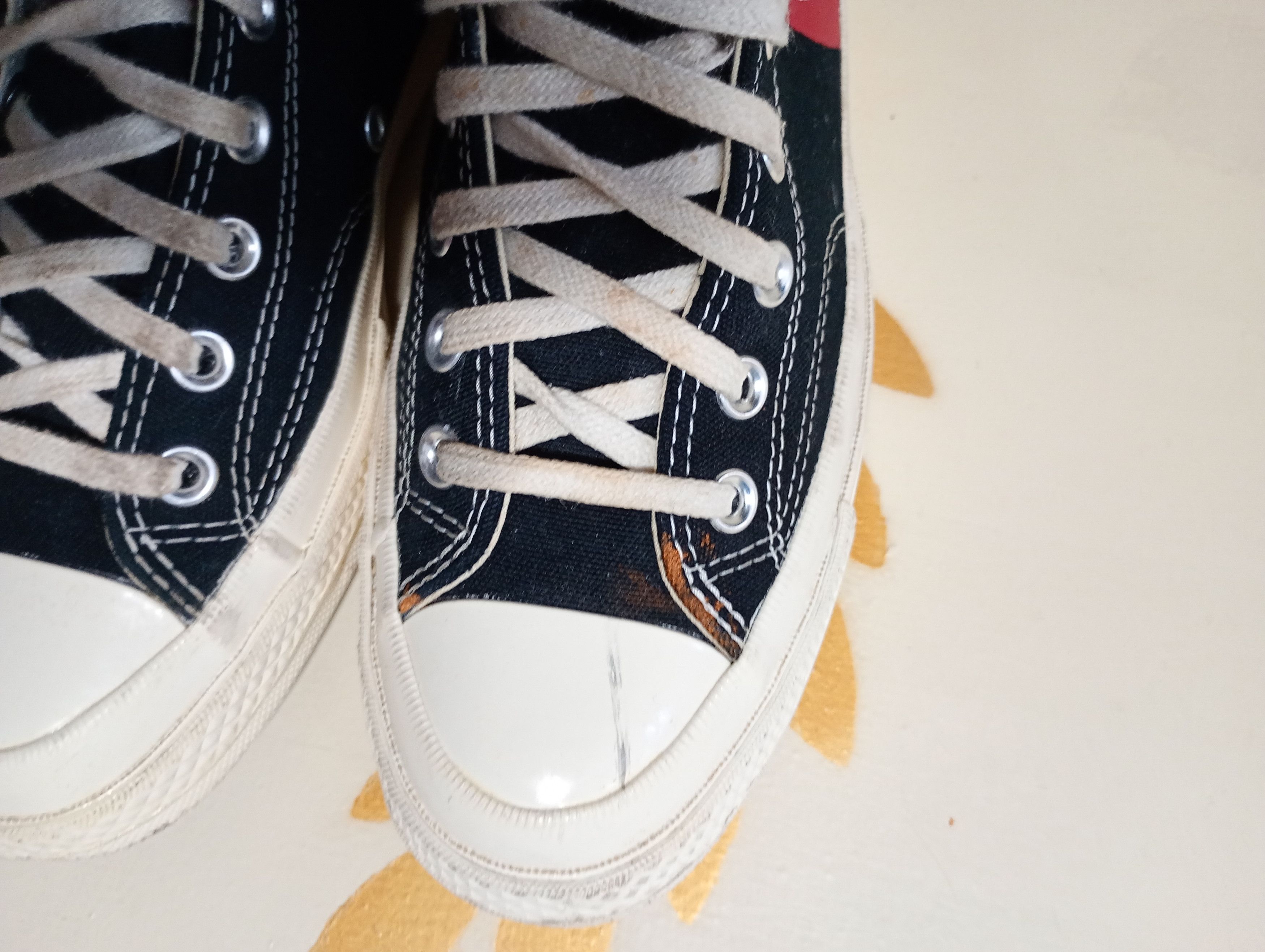 Comme des Garcons PLAY × Converse Converse x Comme Des Garcons Play Unisex Trainers Size US 7 / EU 40 - 6 Thumbnail