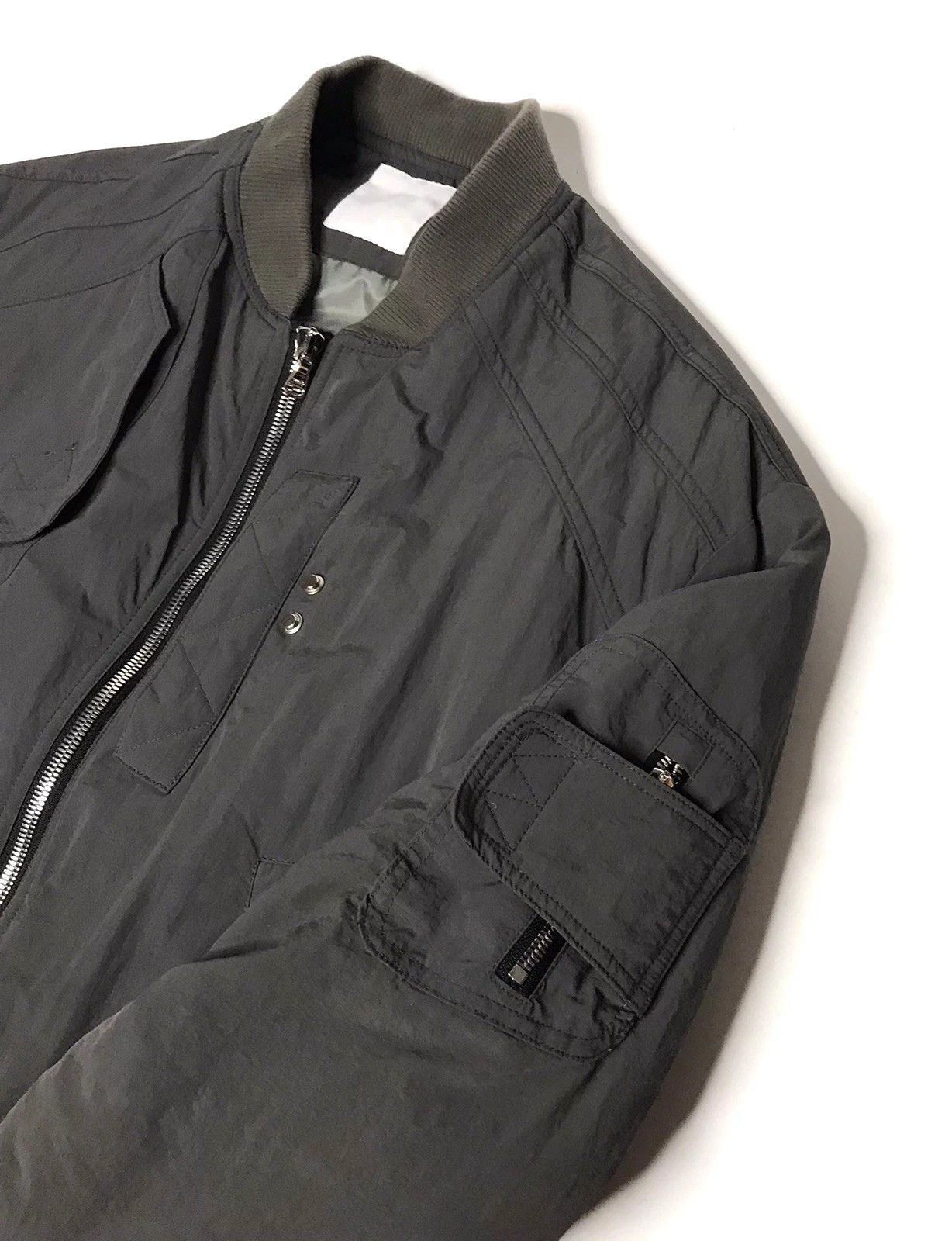 Japanese Brand Undermycar Bomber Jacket Multi Zipper Jogger Green Palace Size US S / EU 44-46 / 1 - 11 Thumbnail