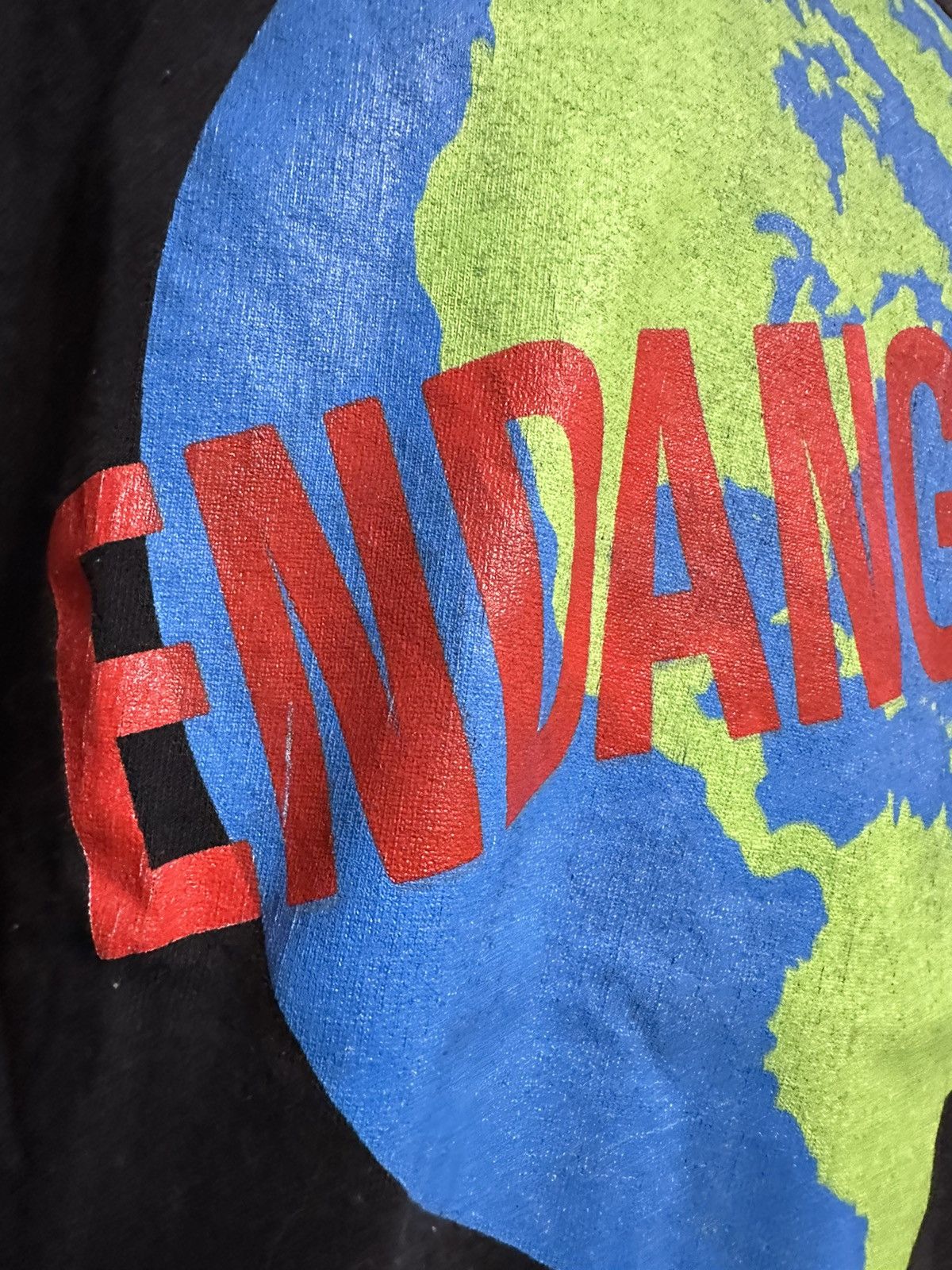 Band Tees × Vintage Vintage Endangered Earth Tshirt 90’s Backstage Pass Grail Size US L / EU 52-54 / 3 - 4 Thumbnail
