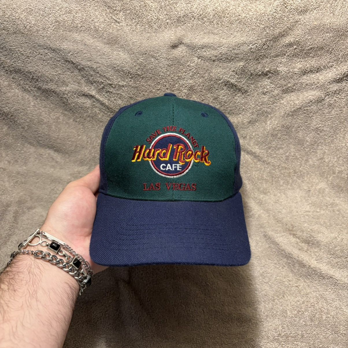 Hard Rock Cafe Vintage Hard Rock Cafe Las Vegas Snapback Hat Wool Promo Usa Size ONE SIZE - 2 Thumbnail