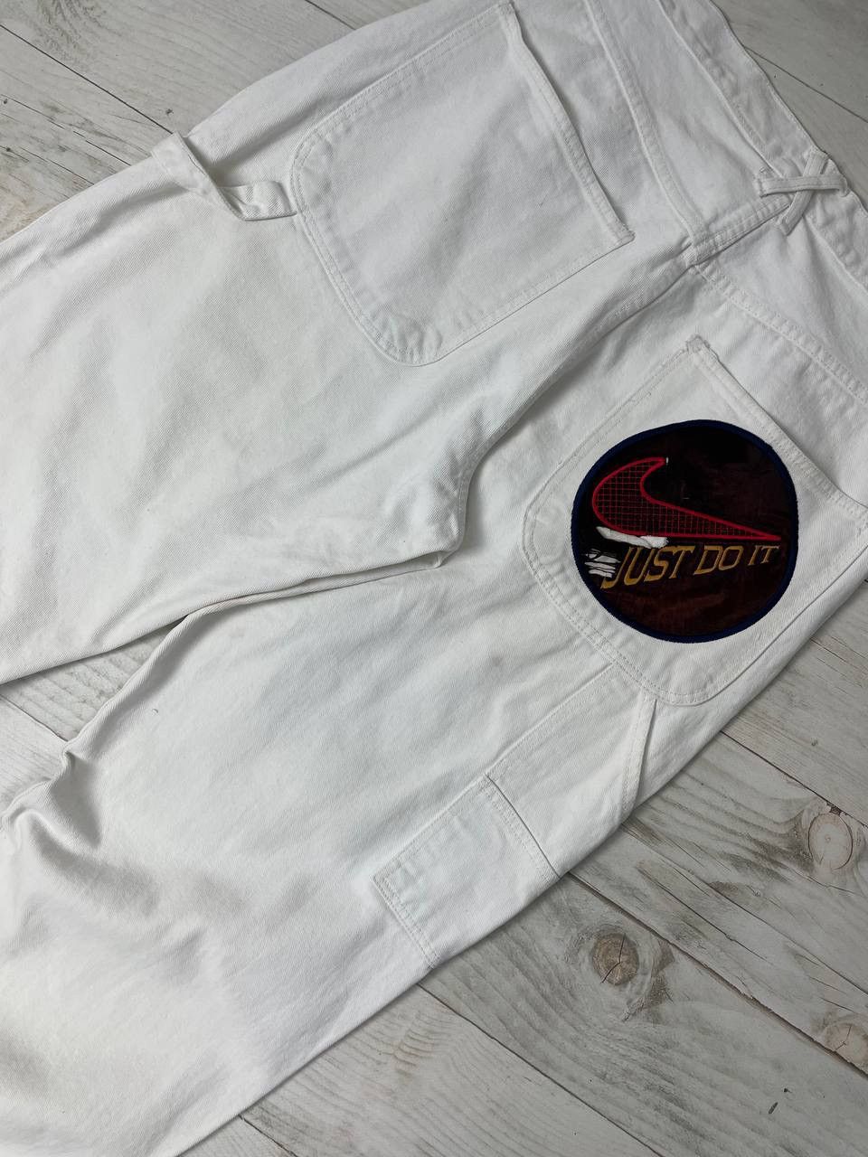 Nike Vintage Nike Jeans Carpenter Baggy Y2K Distrissed 90s Size US 36 / EU 52 - 12 Thumbnail