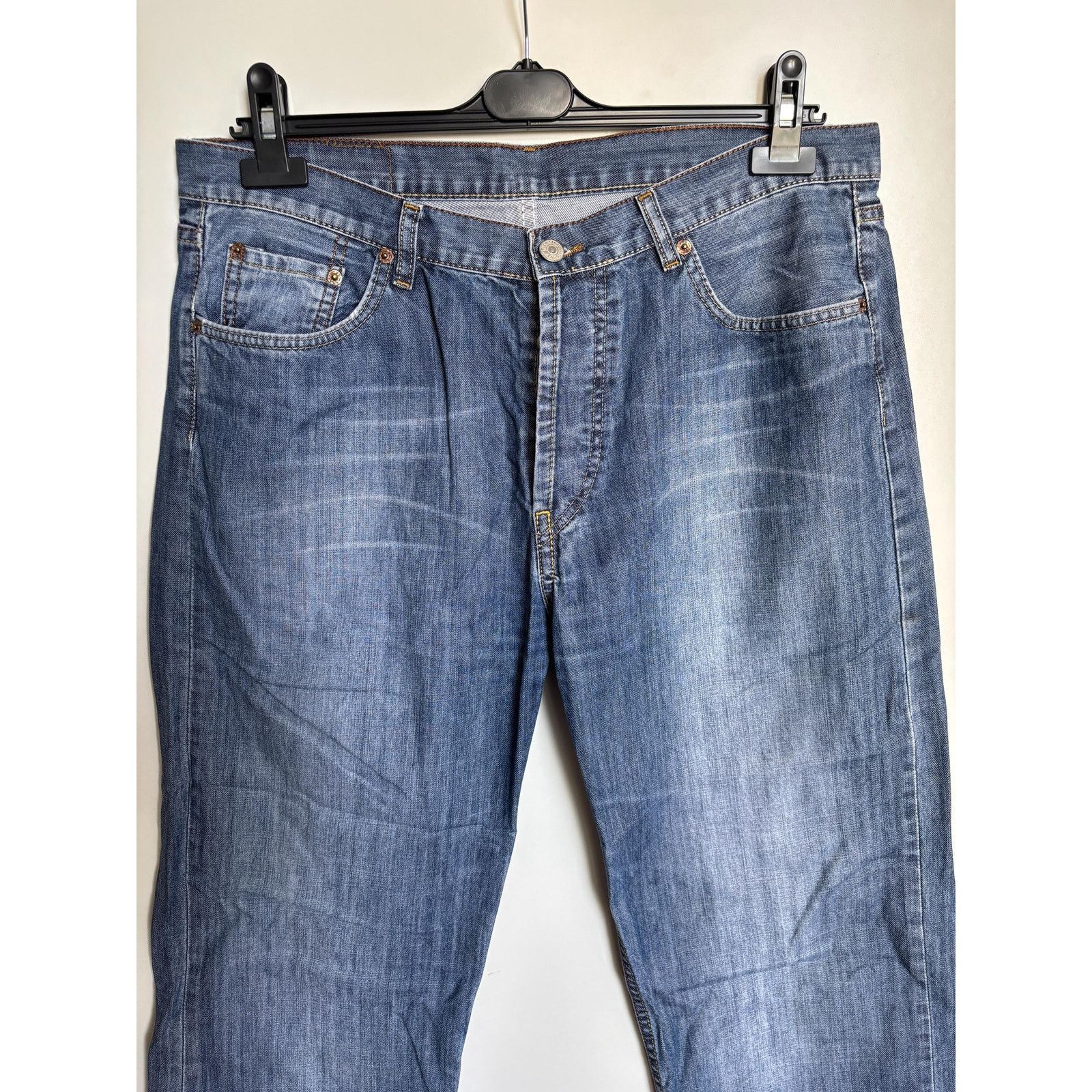 Levi's Levi’s 501 USA 1996 Light Wash Jeans W38 L34 Button Fly Rare Size US 38 / EU 54 - 4 Thumbnail