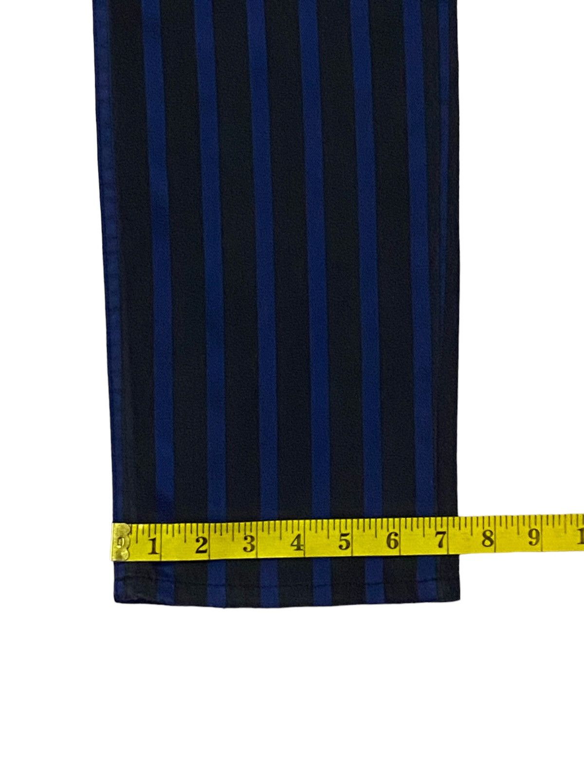 PPFM PPFM Striped Black And Blue Jeans Size US 32 / EU 48 - 10 Thumbnail