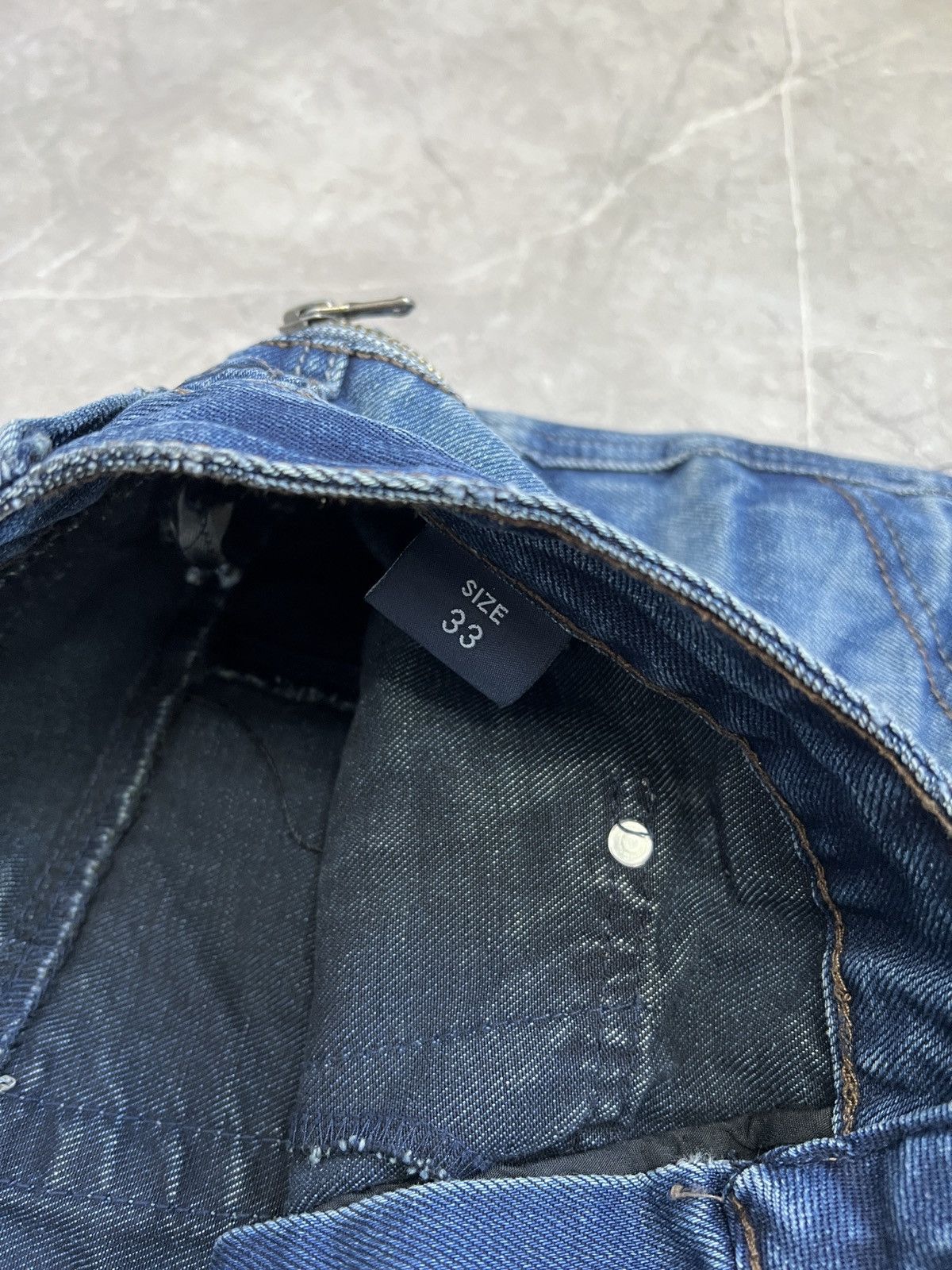 Seditionaries Rare washed japanese zipper pants rick owens style y2k Size US 33 - 5 Thumbnail