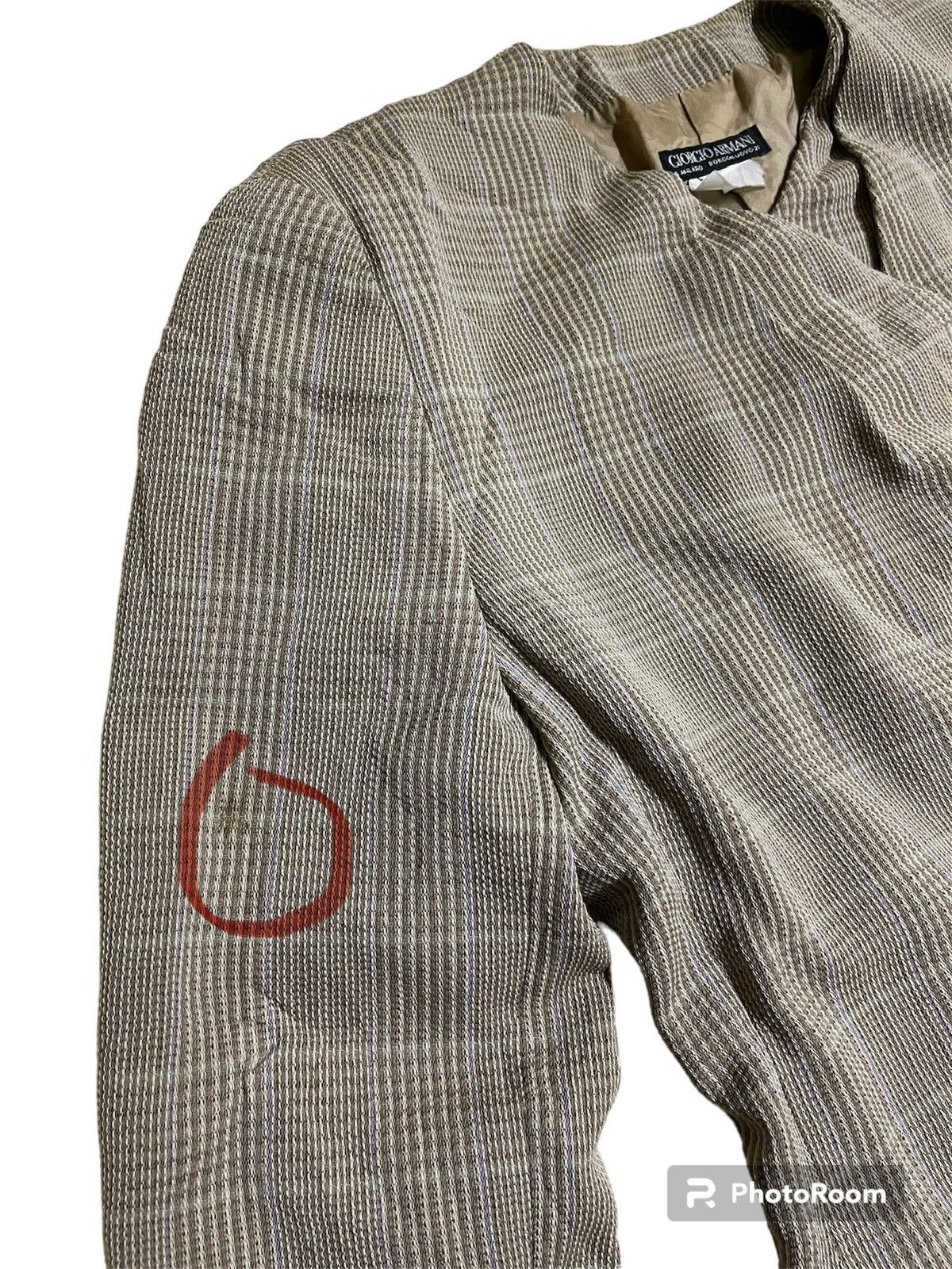 Giorgio Armani × Vintage Giorgio Armani Blazer Jacket 42 Size M / US 6-8 / IT 42-44 - 15 Thumbnail
