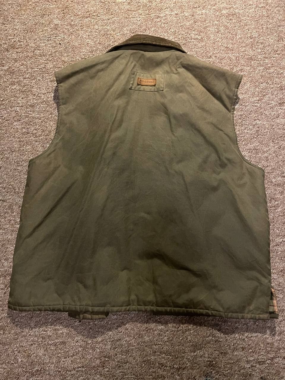 Vintage PG Field Waxed Cotton Gilet (XL) – Brand New Size US XL / EU 56 / 4 - 4 Thumbnail