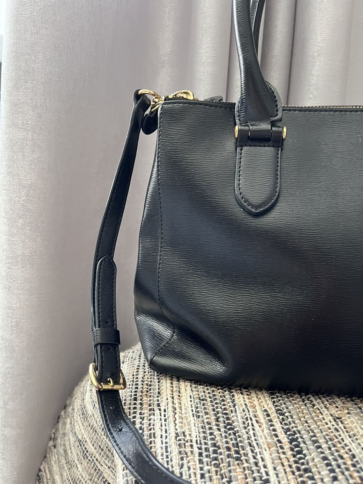 Polo Ralph Lauren × Vintage Vintage woman Polo Ralph Lauren Bag Calfskin Size ONE SIZE - 4 Thumbnail