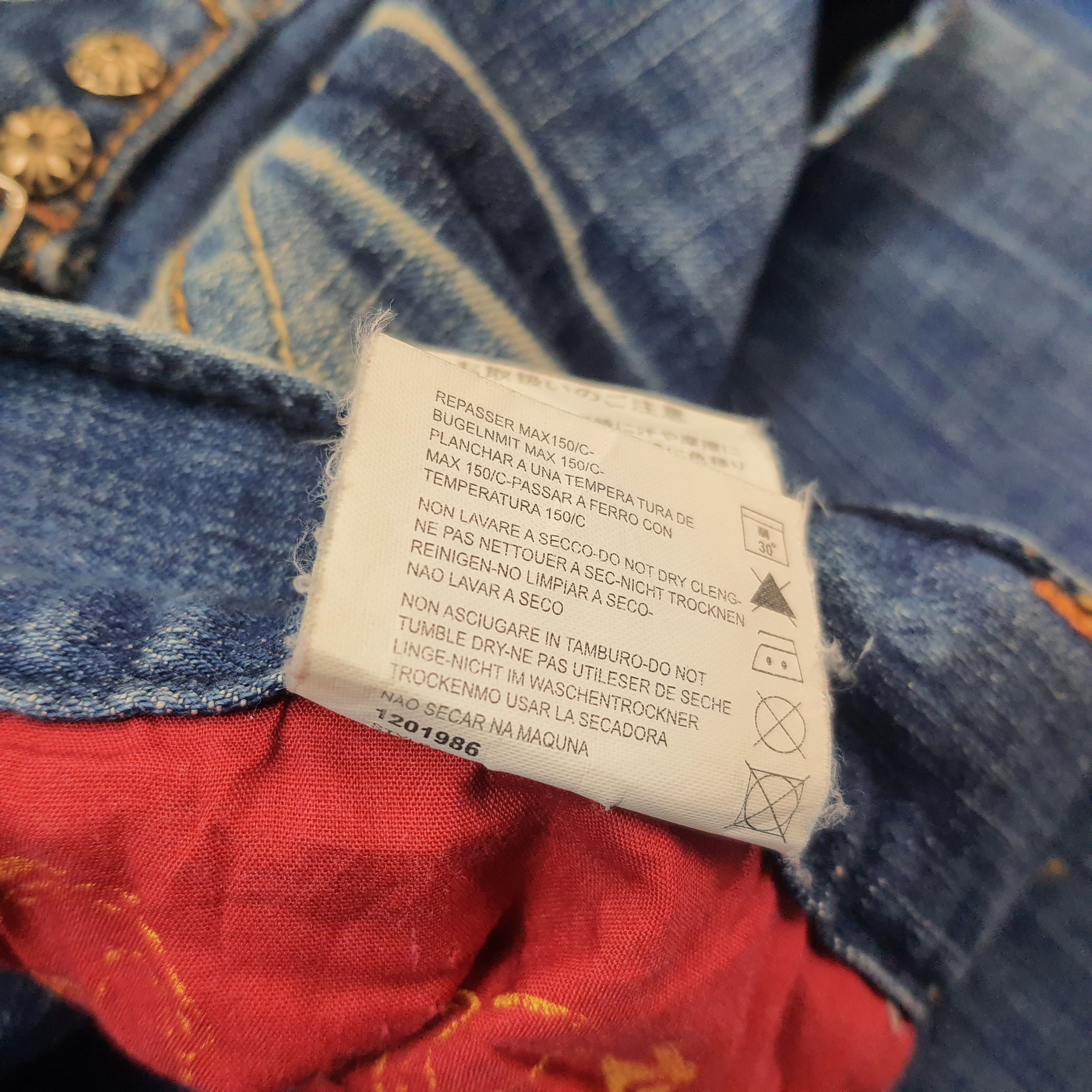 Japanese Brand Vintage Red Pepper Japan Denim Y2K Aesthetic C258N8 Size US 32 / EU 48 - 12 Thumbnail