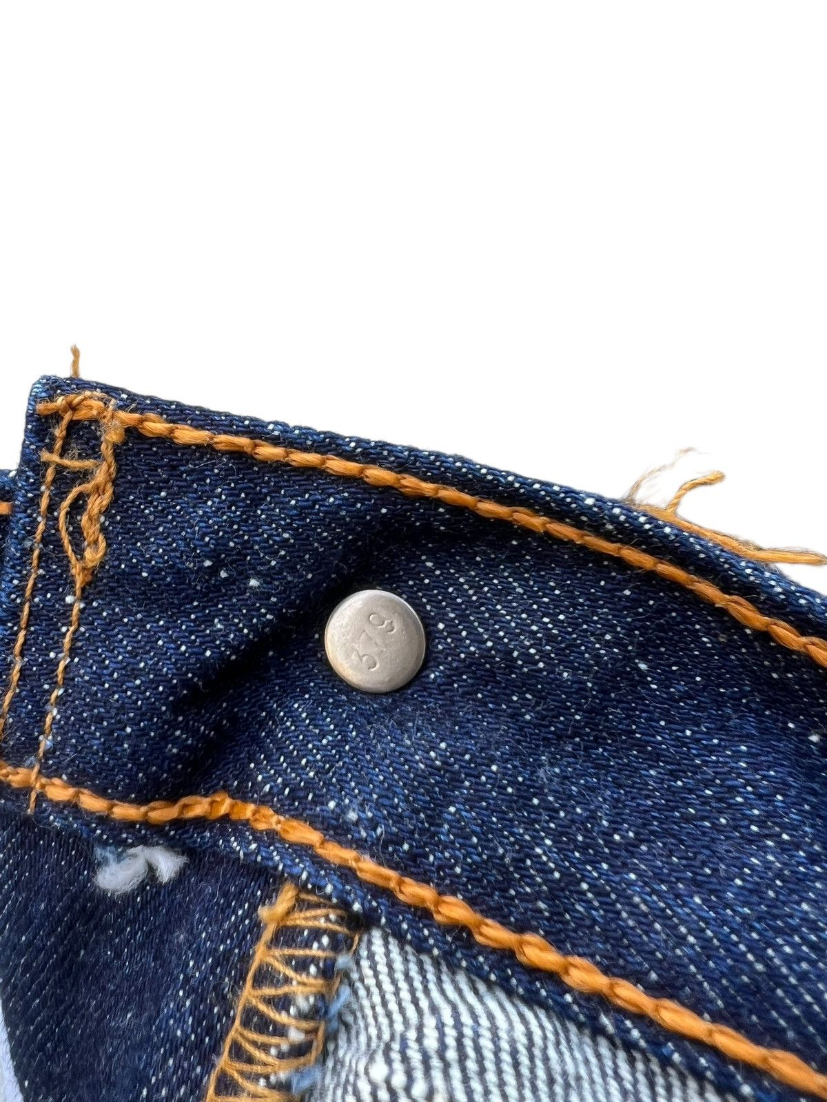 Levi's 2000 Levi’s 646 Orange Tab Denim Bell Bottom Jeans Size US 29 - 20 Thumbnail