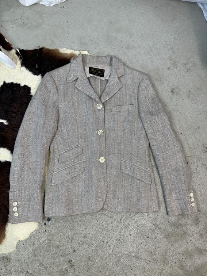 Loro Piana × Vintage Loro Piana Linen&Silk Jacket Size M / US 6-8 / IT 42-44 - 1 Thumbnail