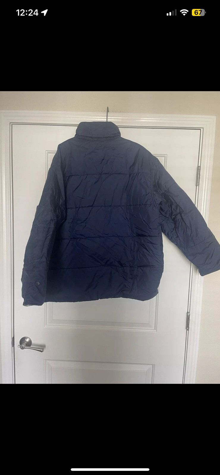 Nike × Vintage NIKE REVERSIBLE PUFFER JACKET NAVY AND GRAY. MENS SZ MEDIUM. Size US M / EU 48-50 / 2 - 7 Thumbnail