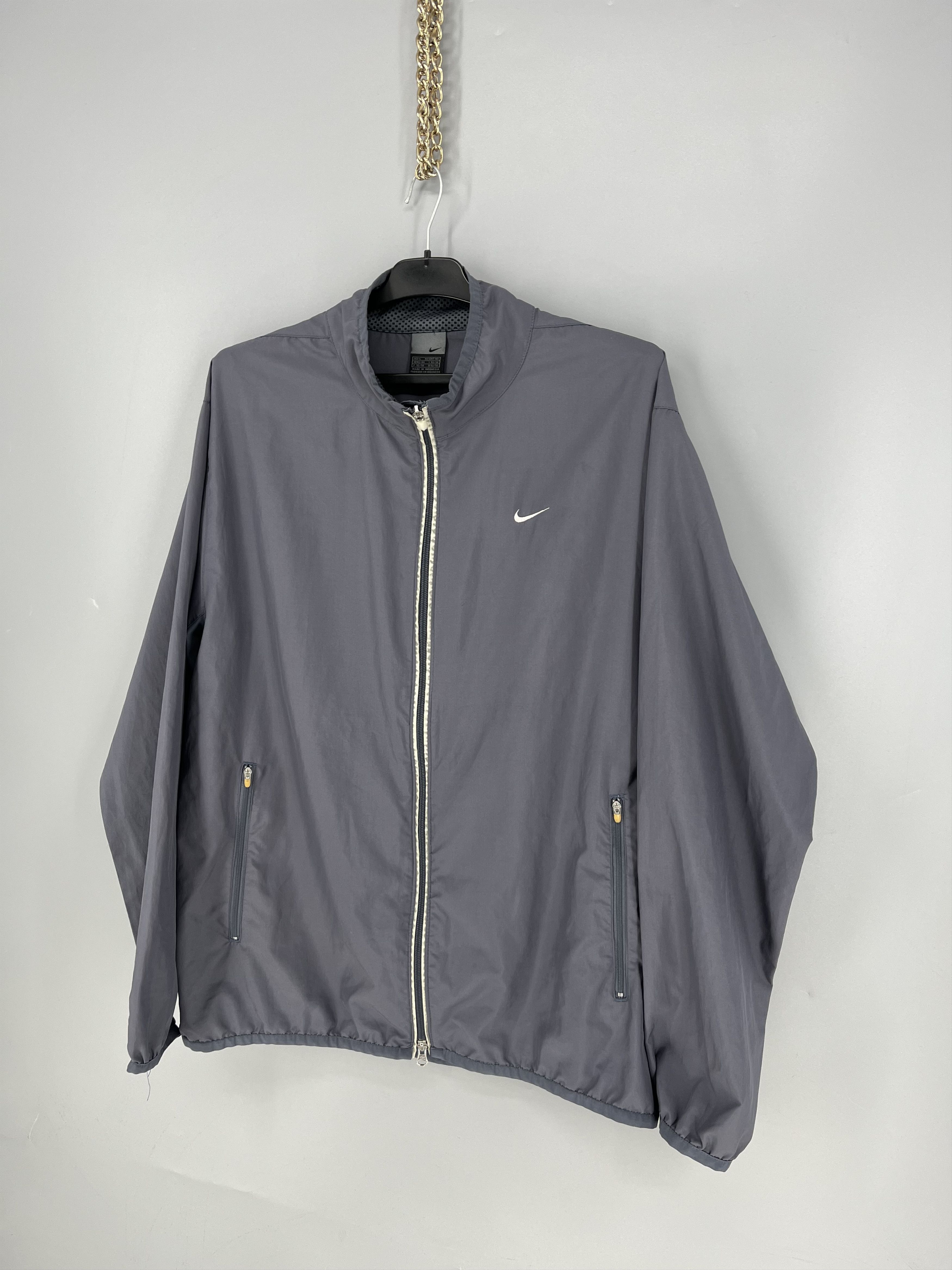 Nike Vintage Y2K Nike Drill jacket Retro Archive 2000s Size US L / EU 52-54 / 3 - 3 Thumbnail