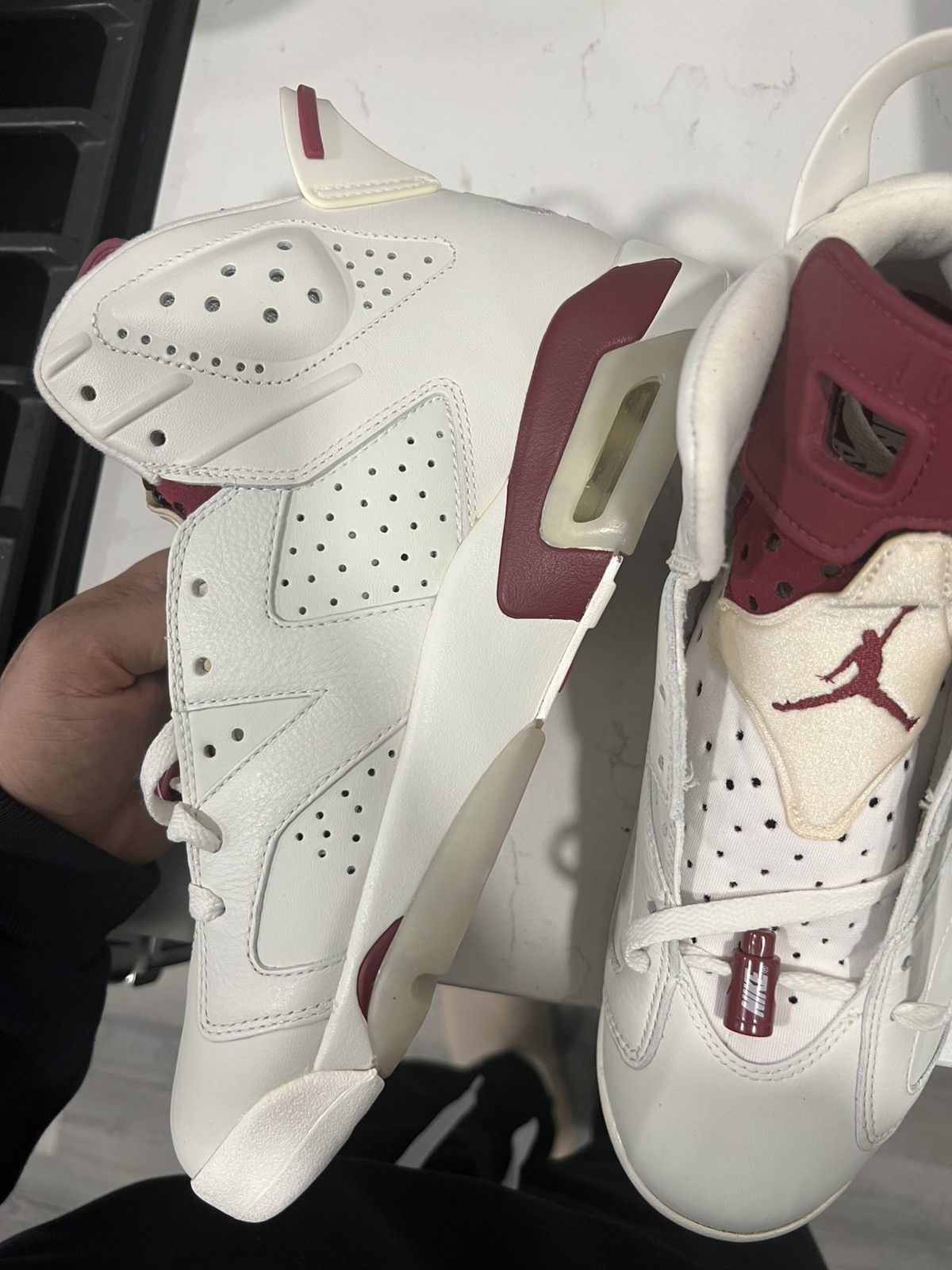 Jordan Brand Nike Jordan 6 maroon retro 2015 sz 8 Size US 8 / EU 41 - 17 Thumbnail