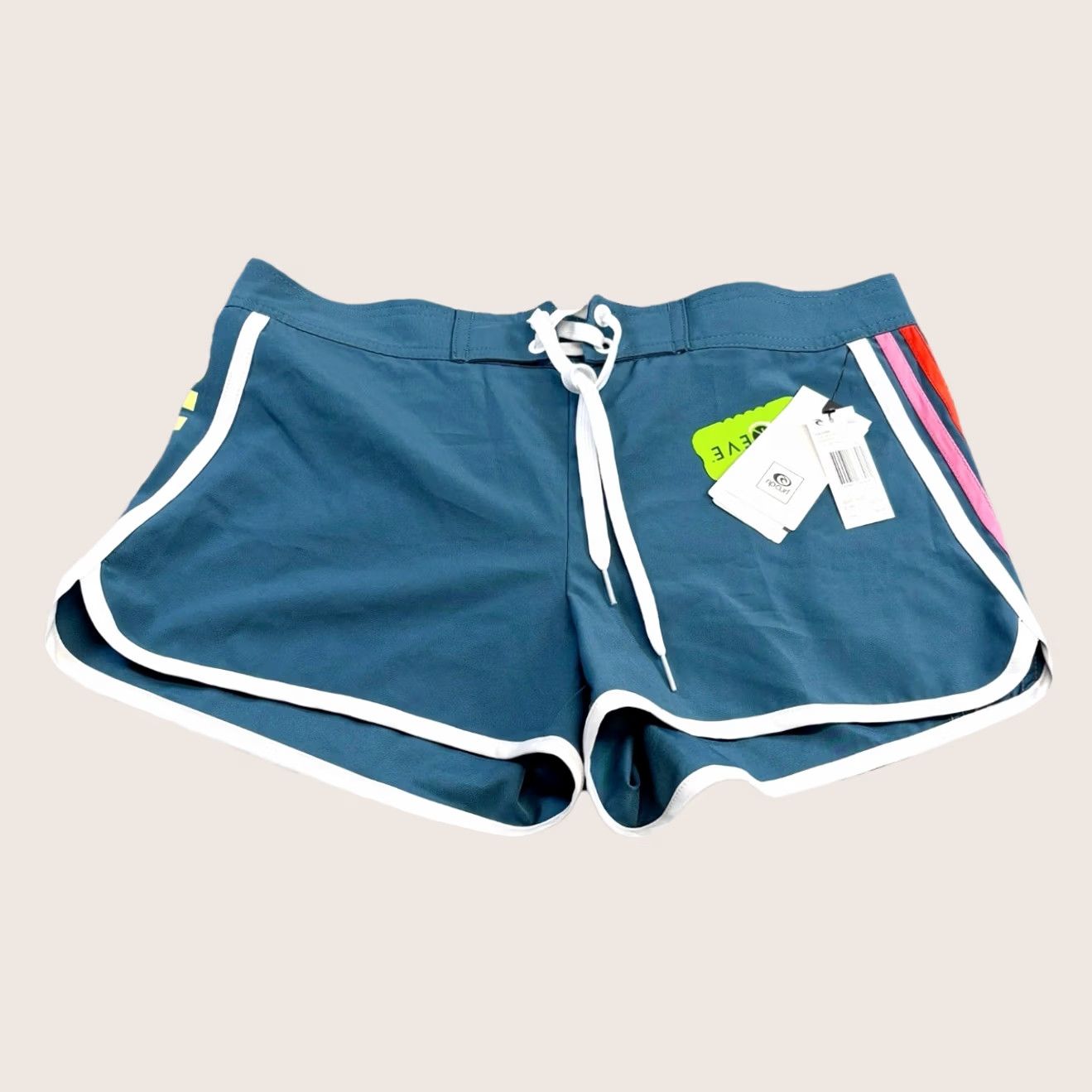 Rip Curl RIP CURL Boardshorts Surf Revival 3” Dark Teal Women’s UK12 New With Tags Summer Size 34" / US 12 / IT 48 - 1 Thumbnail