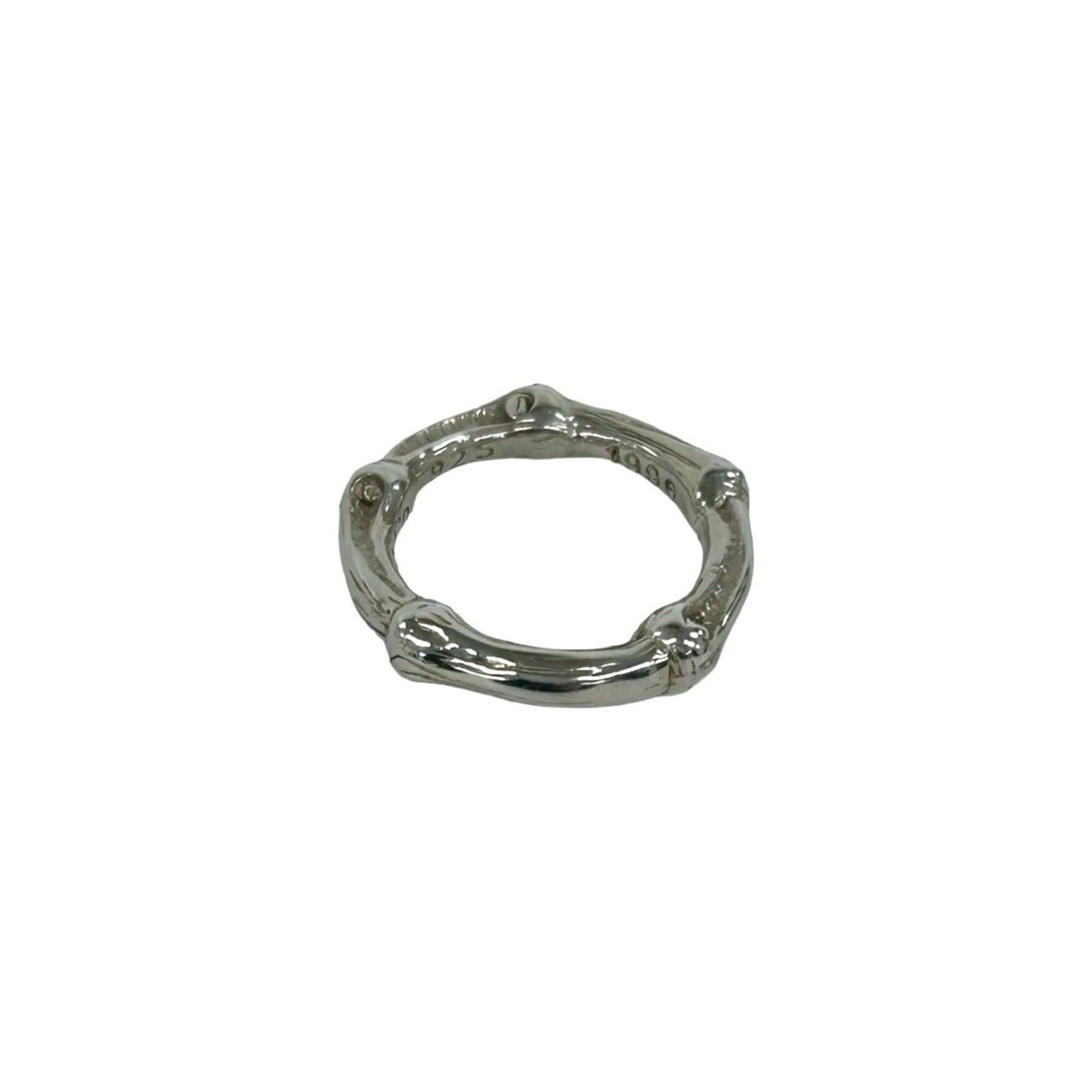 Tiffany & Co. TIFFANY&Co. Tiffany Bamboo Sterling Silver 925 Ring, Women's/Men's Accessory, Silver, 64586 Size ONE SIZE - 1 Thumbnail