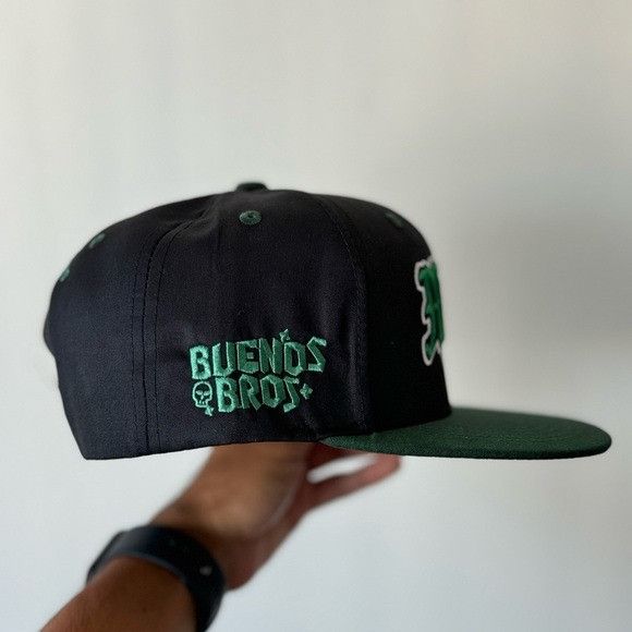 Other BRAND NEW MEXICO ORGULLO MEXICANO BLACK/GREEN FLAT BILL Size ONE SIZE - 2 Thumbnail