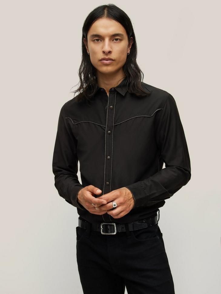 John Varvatos Francis Shirt. Medium Size US M / EU 48-50 / 2 - 1 Thumbnail
