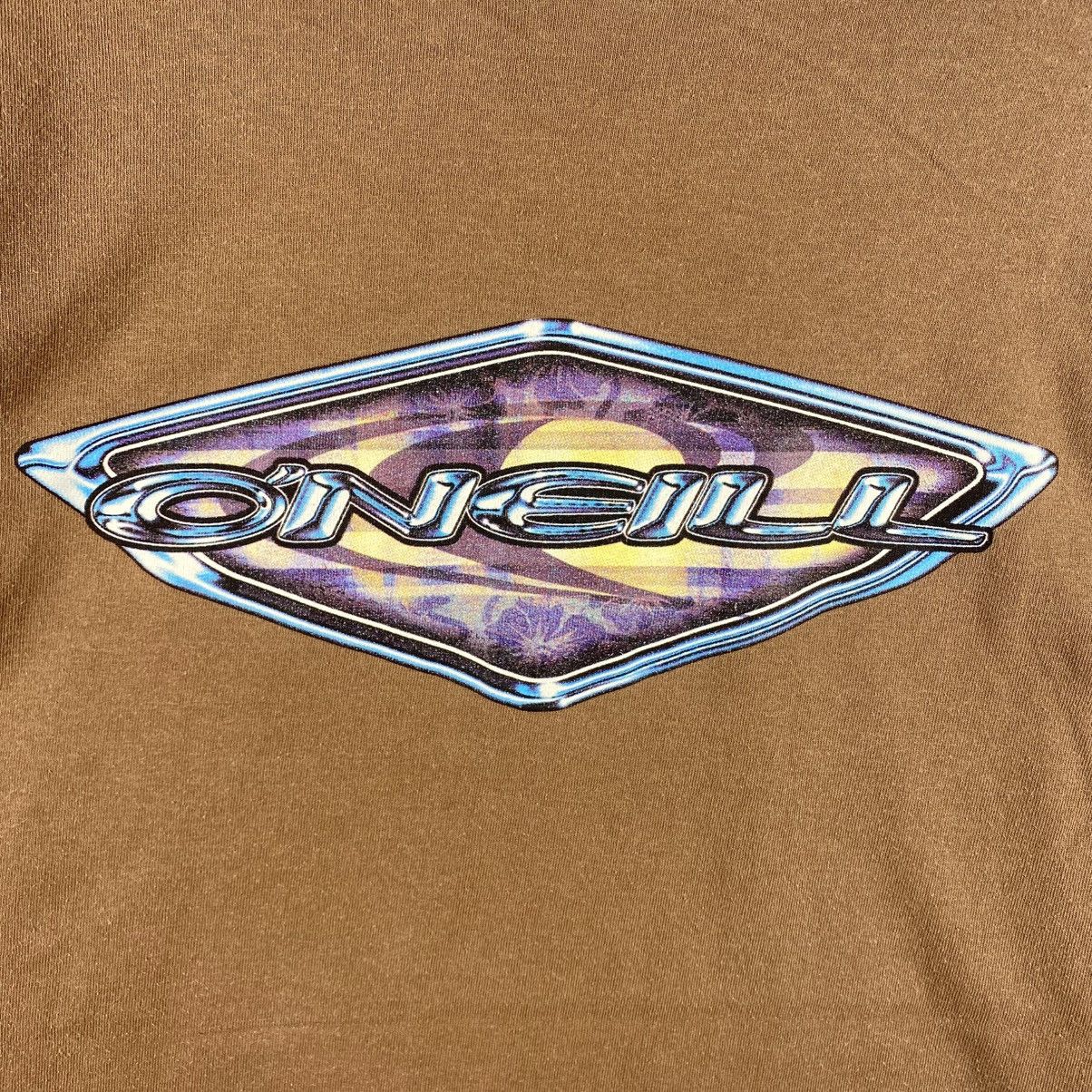O'Neill Vintage 90's O'NEILL Logo Longsleeve Surf Skate Tee Shirt Size US M / EU 48-50 / 2 - 2 Thumbnail