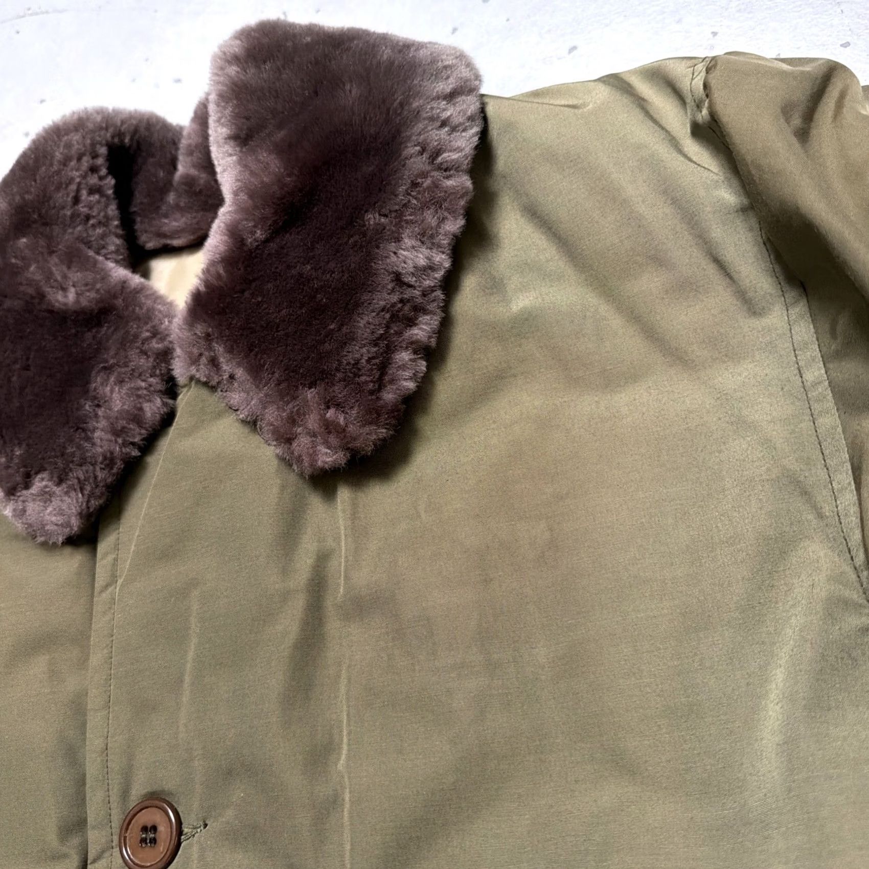 Eddie Bauer VINTAGE Eddie Bauer Down Puffer Jacket XL Green Nylon Quilted Men 60s 50s Ski Outdoor USA Nature Expedition Size US XL / EU 56 / 4 - 2 Thumbnail