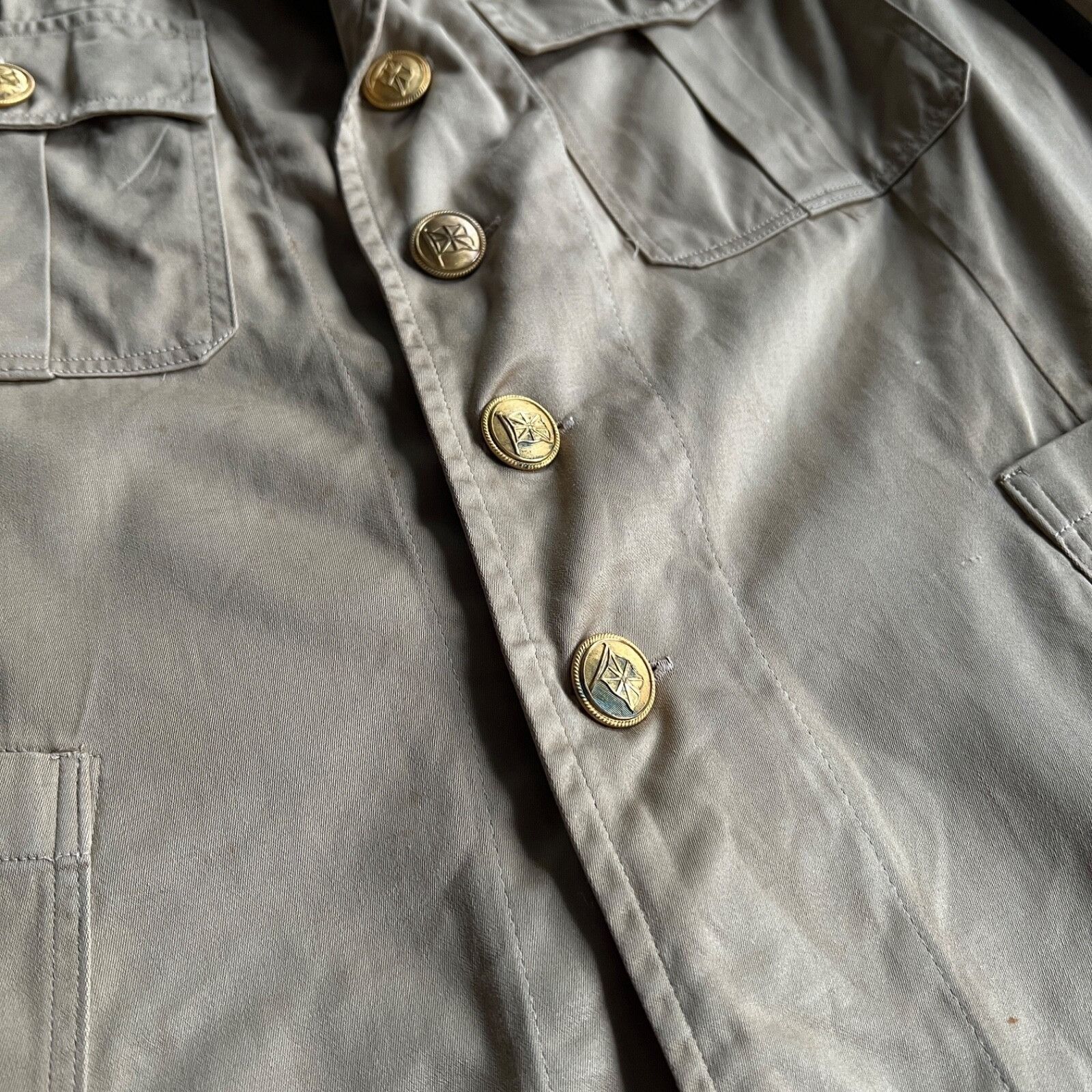 Vintage Ernst Brendler 60s Vintage German Military Jacket 8664AC Size US L / EU 52-54 / 3 - 5 Thumbnail
