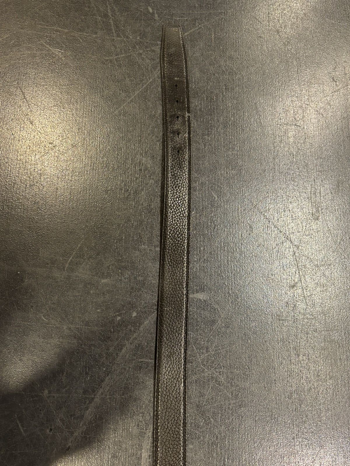 Dolce & Gabbana Dolce & Gabbana Leather Belt - Gold/Black Size 36 - 3 Thumbnail