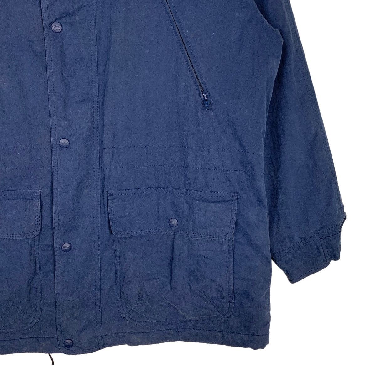 L.L. Bean L.L BEAN Tartan Lined Hooded Chore Jacket Parka #0353-C16 Size US L / EU 52-54 / 3 - 5 Thumbnail