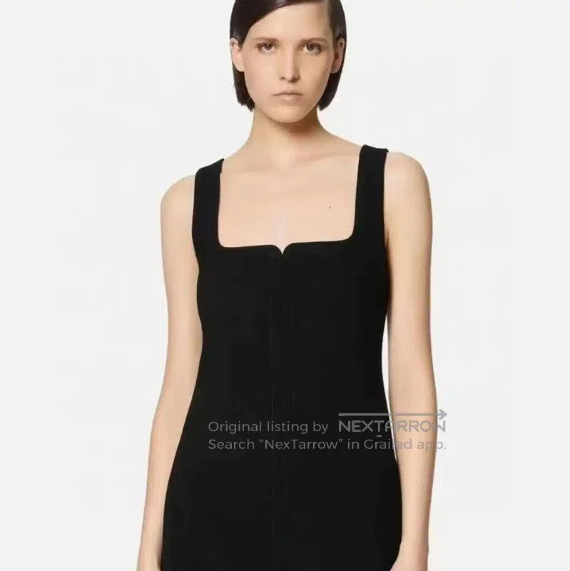 Versace Versace Black Polyester Women's Dress Size XXL . Size XL / US 12-14 / IT 48-50 - 8 Thumbnail
