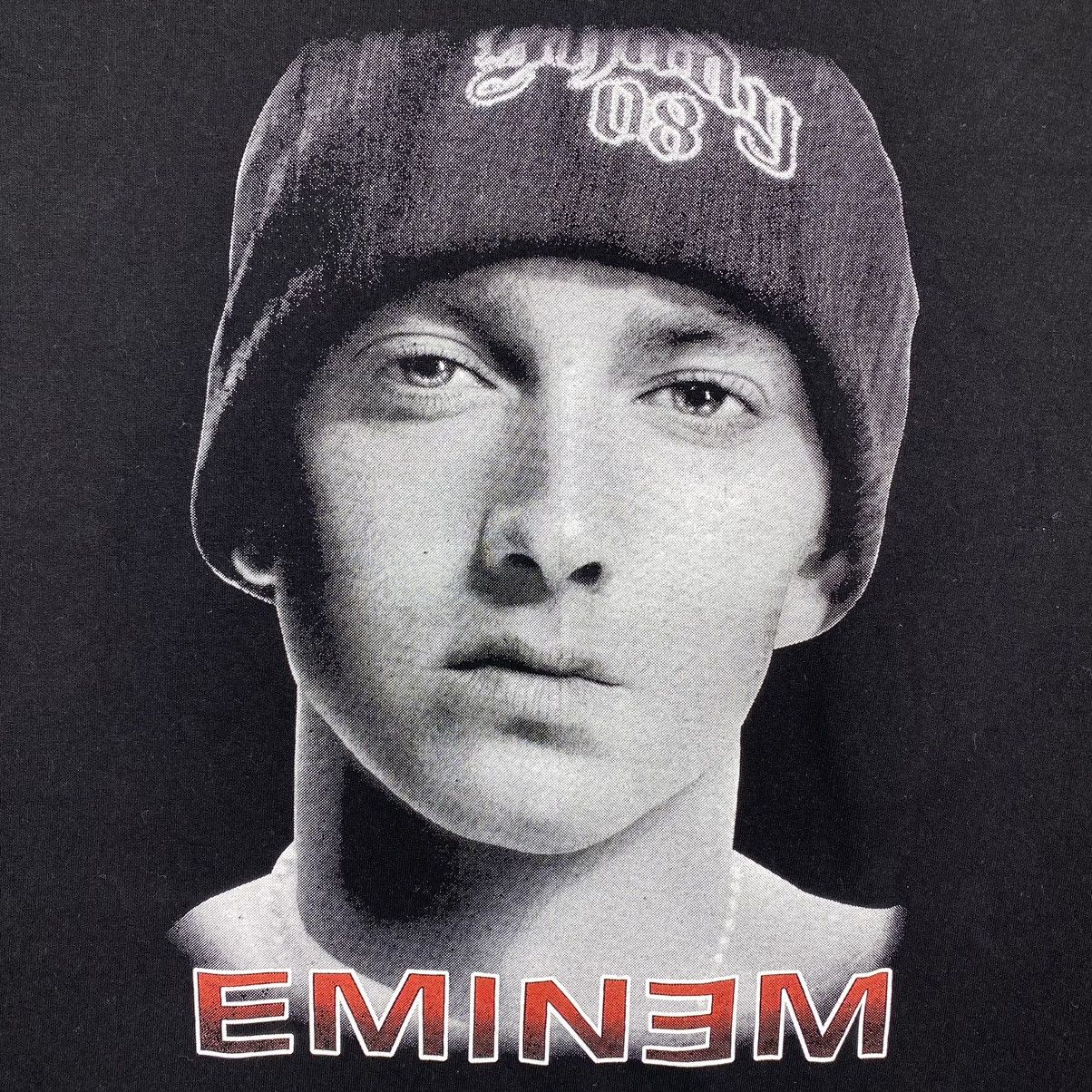 Eminem × Rap Tees × Vintage VINTAGE 90's EMINEM TEE SHADY 08 / 8 MILES MOVIE Size US L / EU 52-54 / 3 - 3 Thumbnail