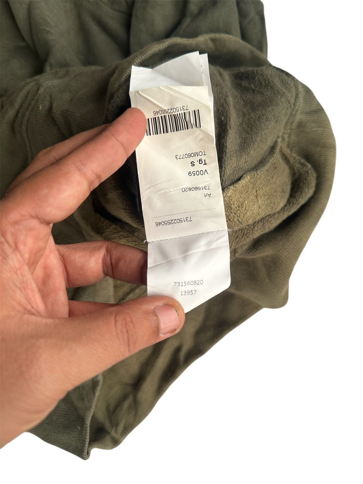 Stone Island Stone Island Crewneck Sweatshirt Olive Green Size US S / EU 44-46 / 1 - 2 Thumbnail