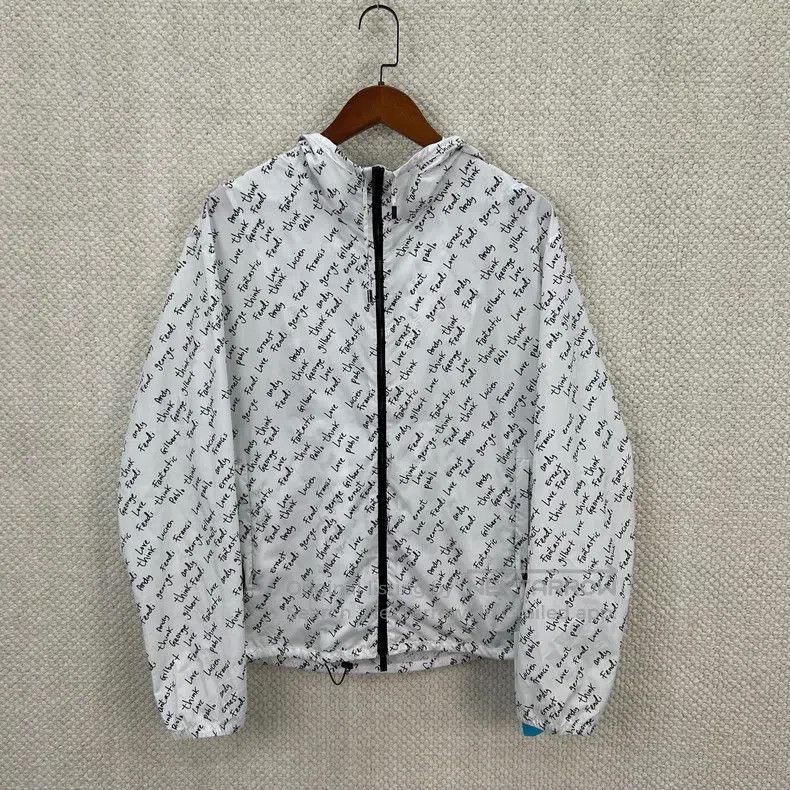 Fendi Fendi Graffiti Hand-Painted Full-Print Windbreaker Jacket Size US M / EU 48-50 / 2 - 1 Thumbnail