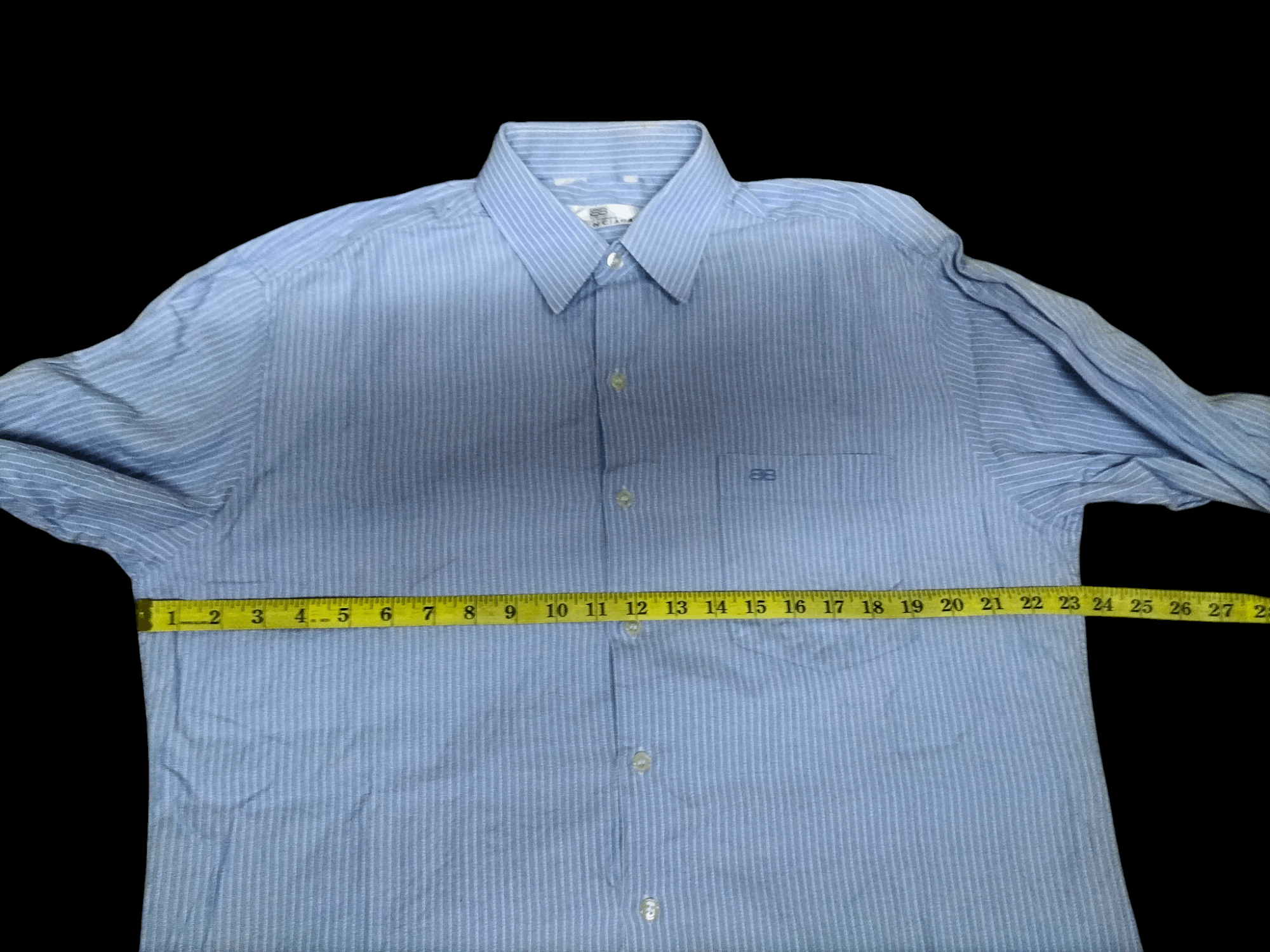 Balenciaga Vintage Balenciaga stripes button up shirt Size US L / EU 52-54 / 3 - 3 Thumbnail