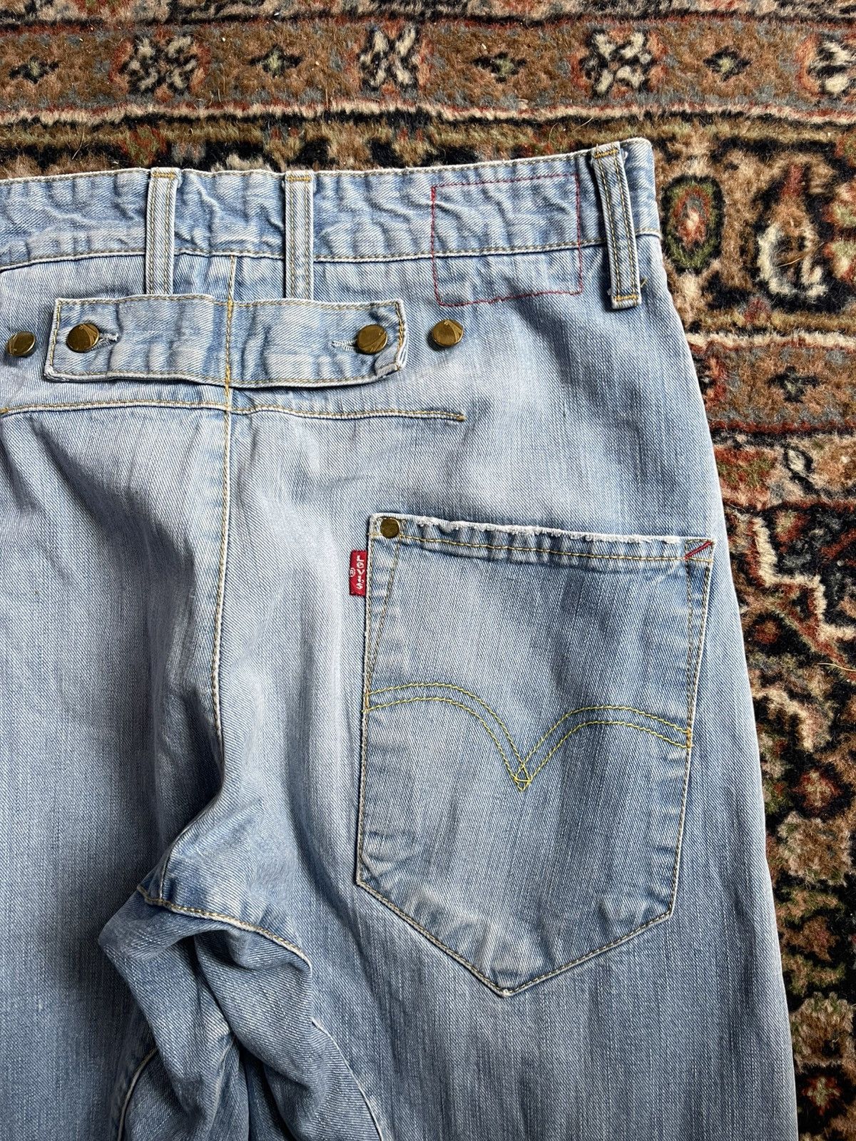 Levi's Vintage Levis Engineered Jeans Twisted Pants y2k Size US 30 / EU 46 - 3 Thumbnail