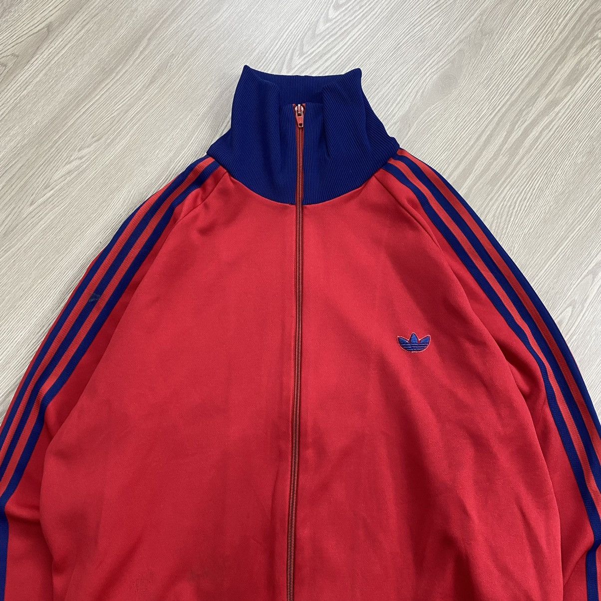 Adidas × Japanese Brand × Vintage Vintage Adidas Descente Blue Track Jacket Rare Size US L / EU 52-54 / 3 - 4 Thumbnail
