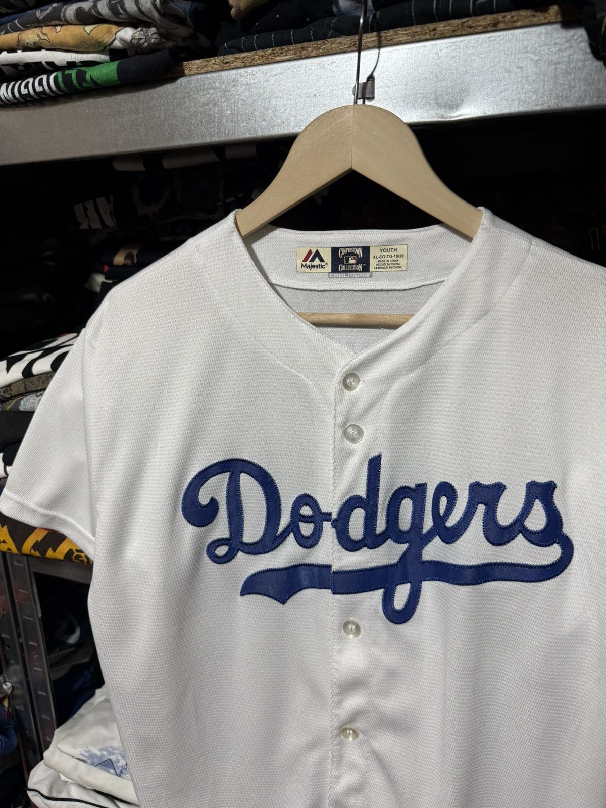 MLB Los Angeles Dodgers Majestic Robinson #42 MLB Youth Jersey Size US L / EU 52-54 / 3 - 4 Thumbnail