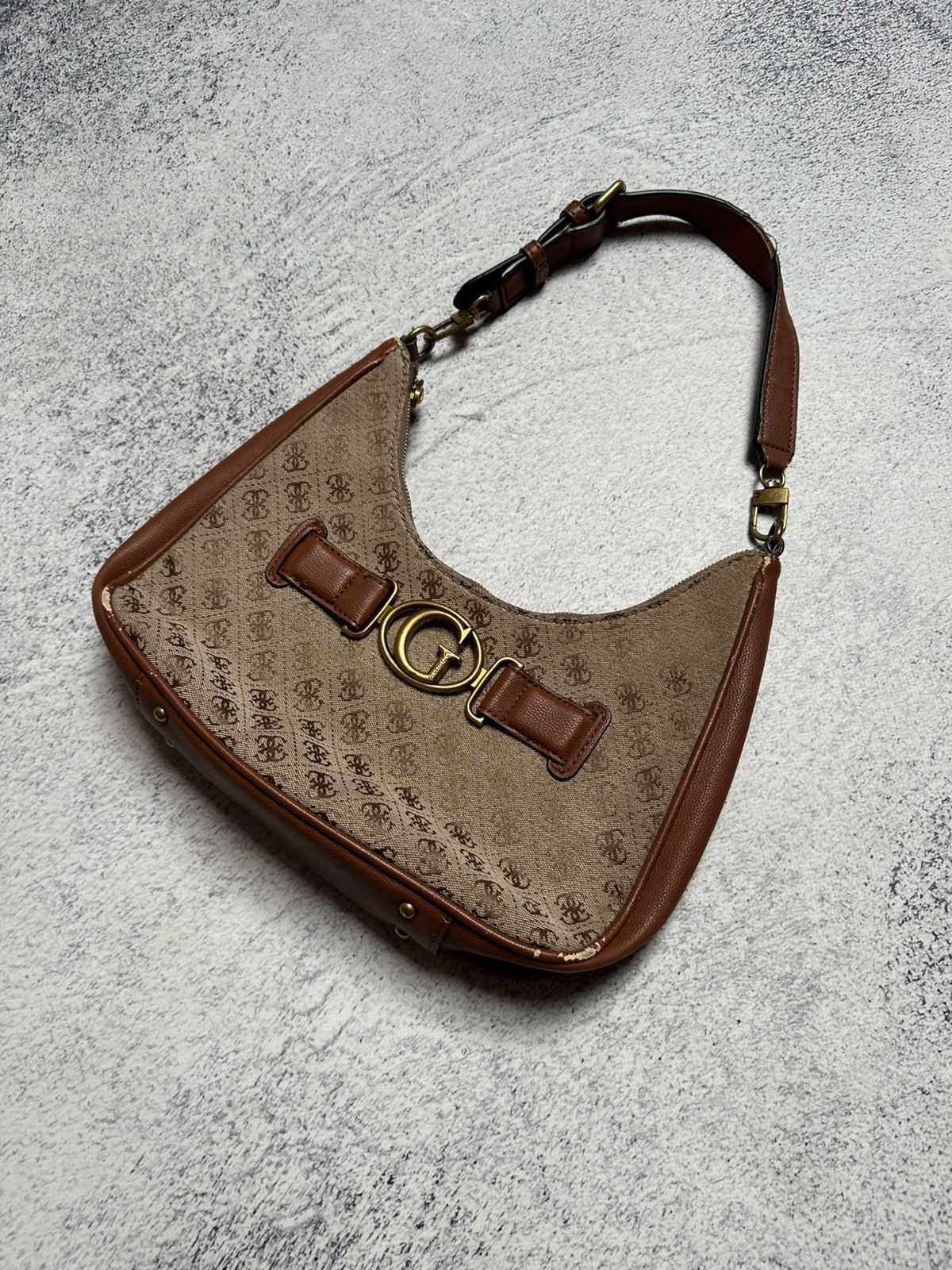 Guess Vintage Guess Big "G" Logo Womens Y2K Bag Awantgarde Size ONE SIZE - 3 Thumbnail