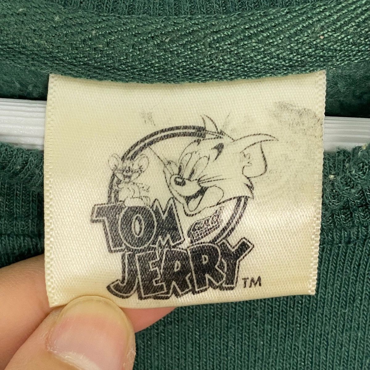 Other Vintage Tom&Jerry Printed Crewneck Sweatshirt Green Size L Size US L / EU 52-54 / 3 - 6 Thumbnail