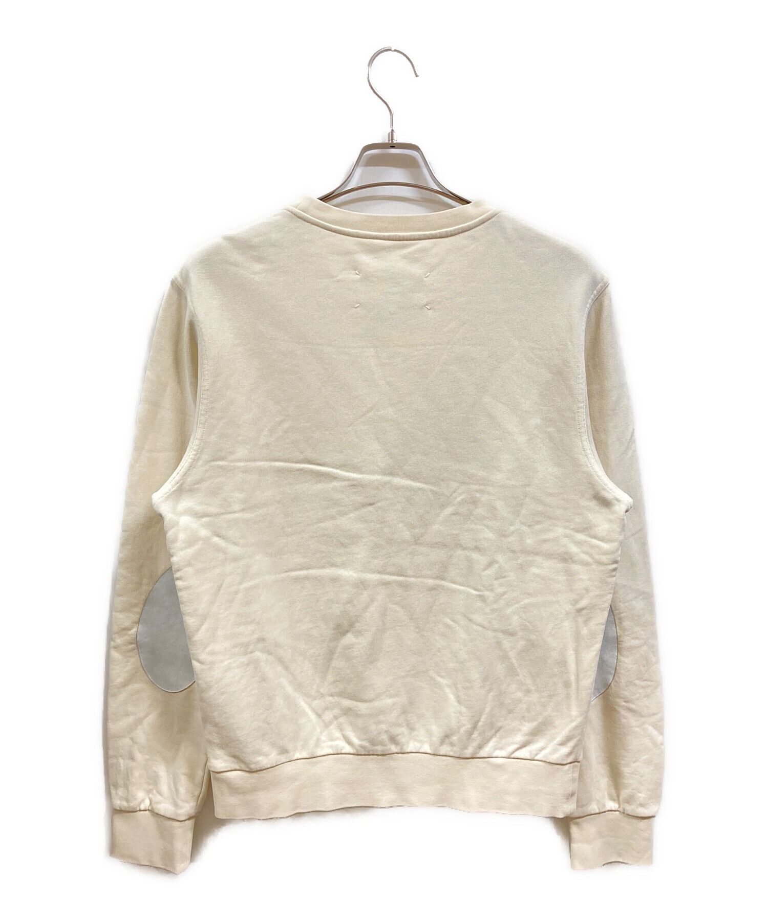 Maison Margiela Maison Margiela Elbow Patch Sweatshirt White Size 48 M Size US M / EU 48-50 / 2 - 2 Thumbnail