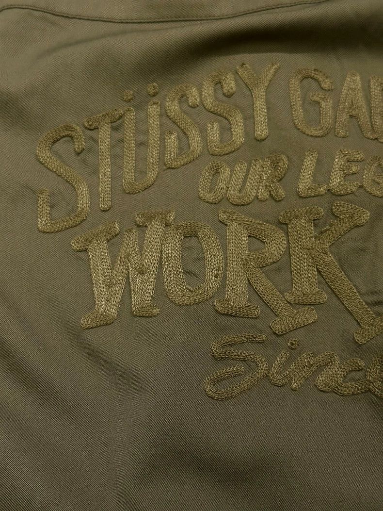Our Legacy our legacy size L Pure wool embroidered shirt 2502-Nextarro Size US L / EU 52-54 / 3 - 6 Thumbnail