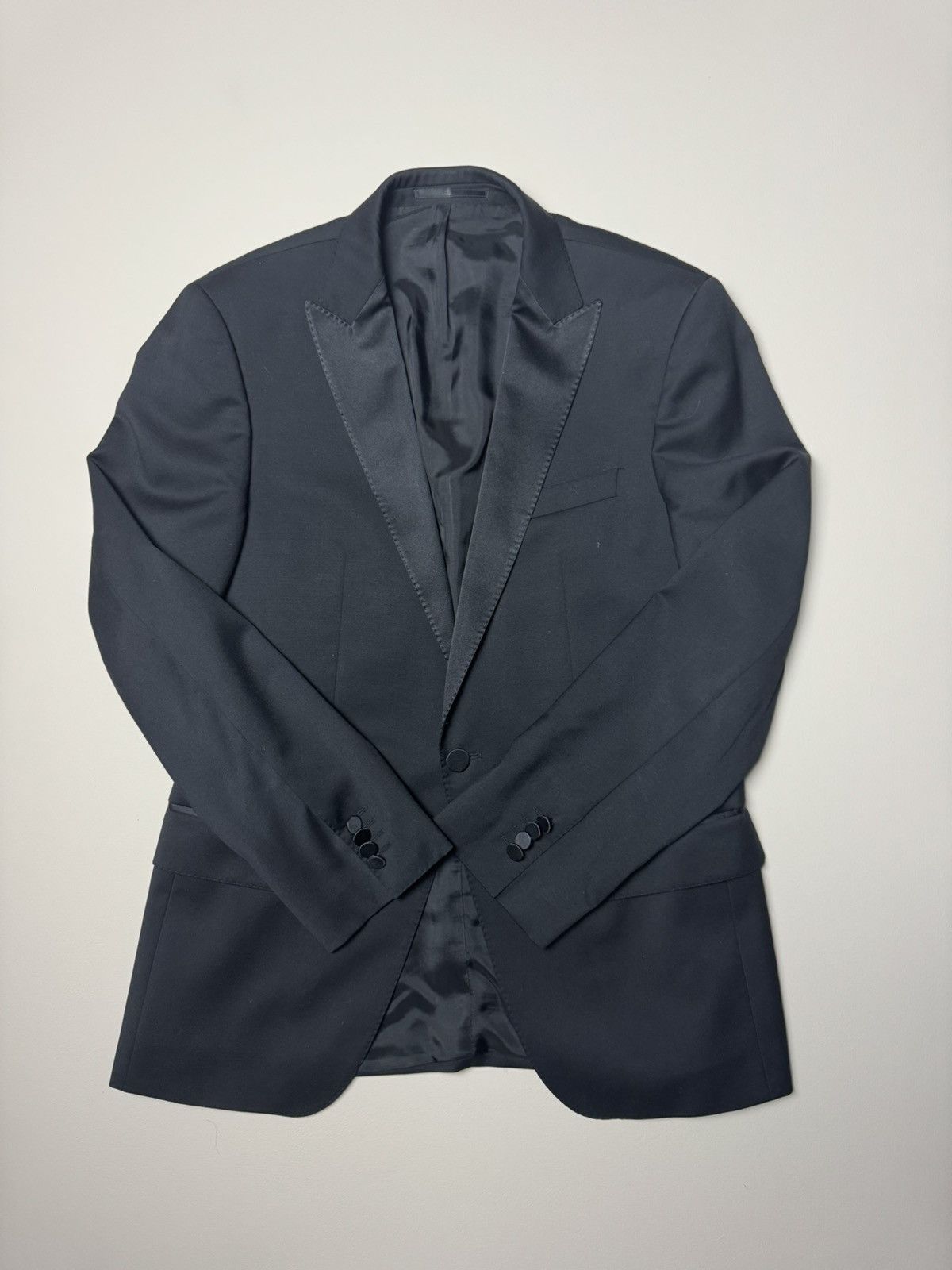 Hugo Boss Boss Blazer 100% Virgin Wool, 100% Silk Size 36R - 6 Thumbnail