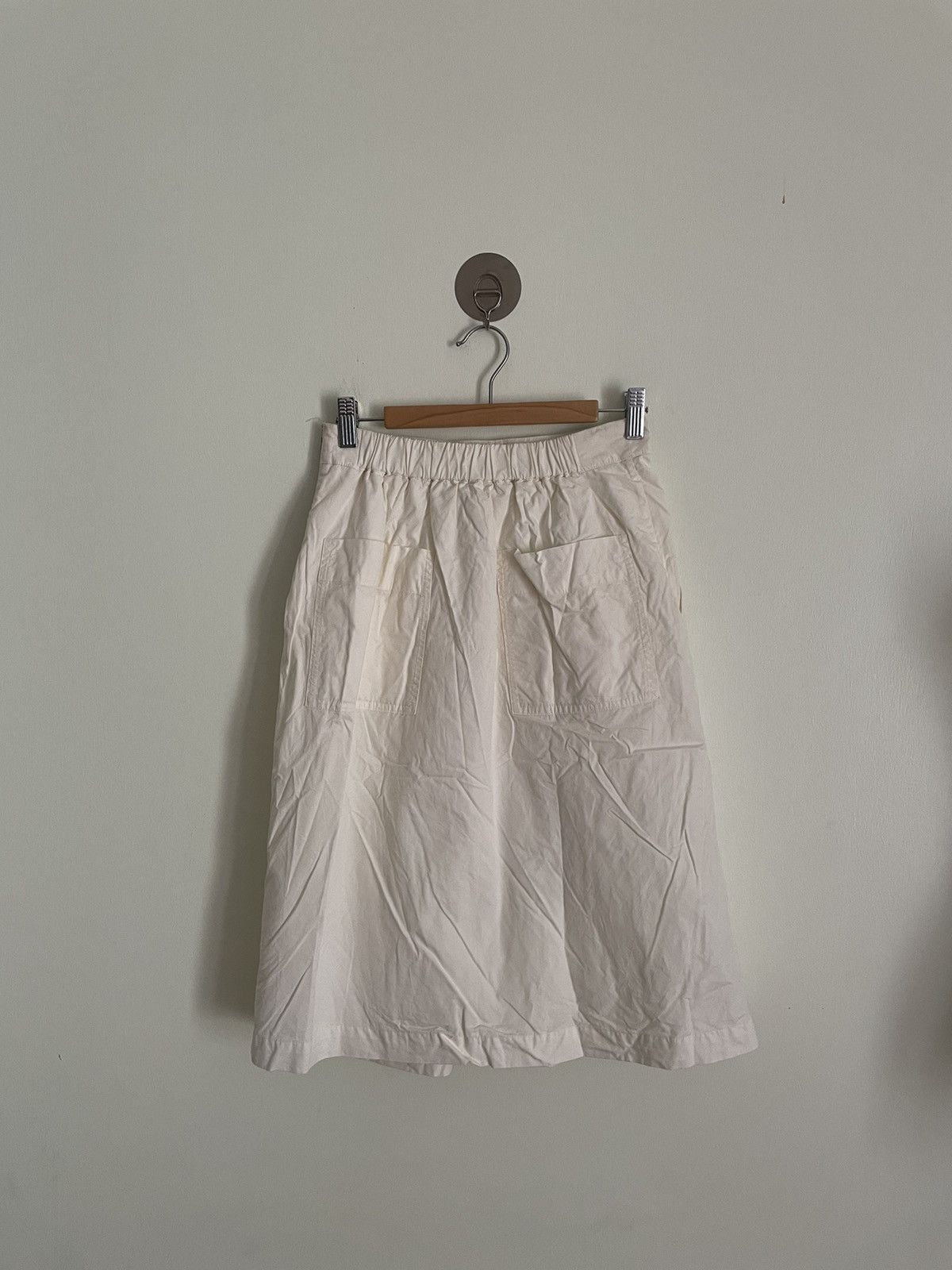 Margaret Howell Margaret Howell White Skirt Size 24" / US 00 / IT 34 - 2 Thumbnail