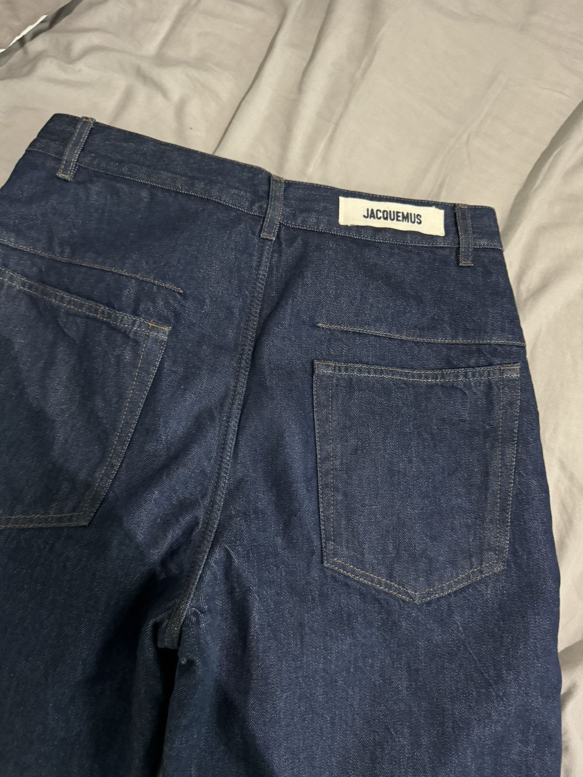 Jacquemus Le Chouchou Padded Denim Jeans Size US 31 - 10 Thumbnail