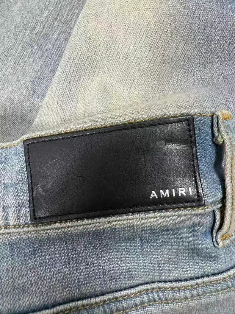 Amiri Amiri Size 33 Embroidered LOGO jeans Size US 33 - 3 Thumbnail