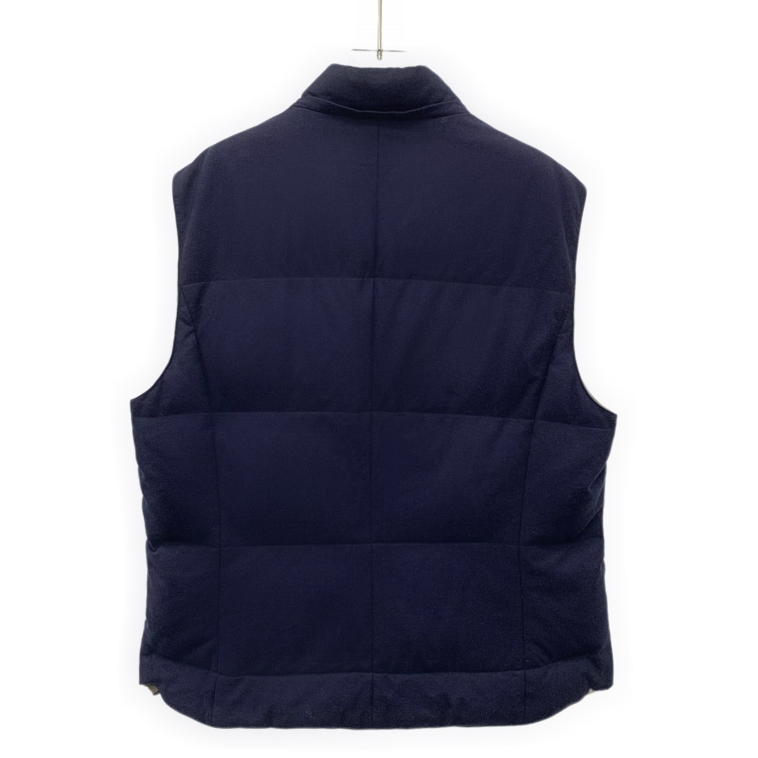 Brunello Cucinelli Brunello Cucinelli Wool Vest Navy (XL) Size US XL / EU 56 / 4 - 2 Thumbnail