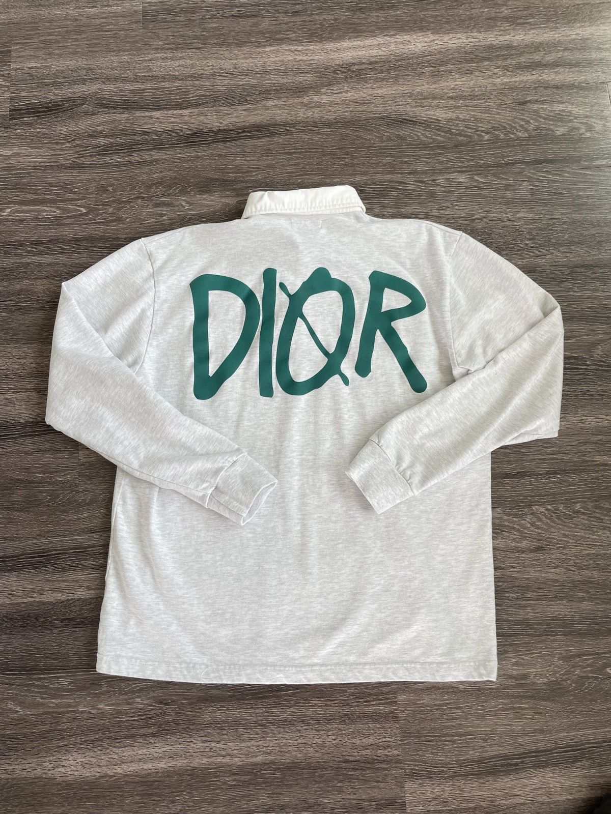 Market Chinatown Market “Born Again Christian Dior” Rugby Shirt | Grailed