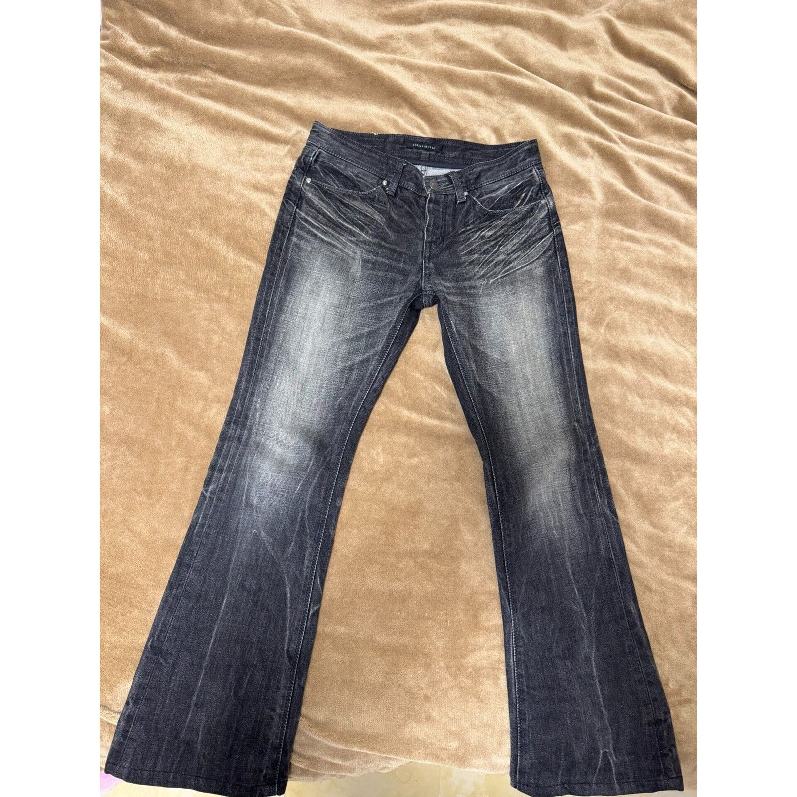 GOSTAR DE FUGA × Tornado Mart × Vintage GOSTAR DE FUGA Vintage Clawmark Low-rise Bootcut Denim Jeans Size 30" / US 8 / IT 44 - 1 Thumbnail