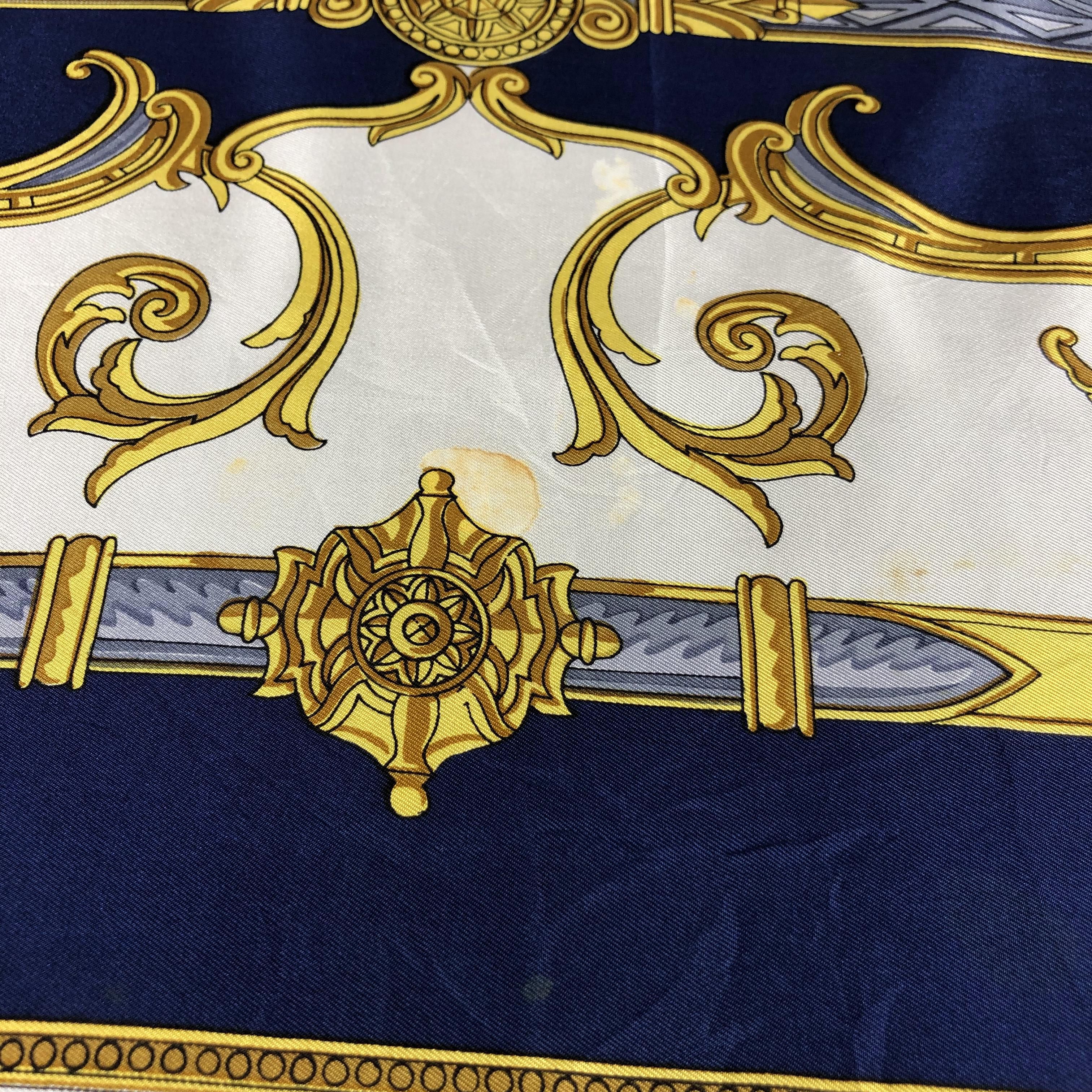 Vintage Bella Rosa Luxury Silk Scarf M368 Size ONE SIZE - 6 Thumbnail