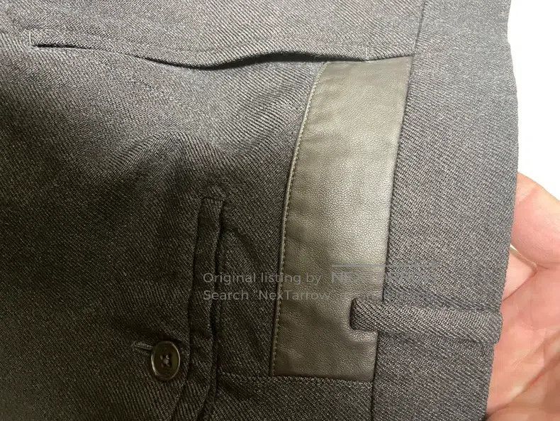 Hermes Hermes Men's casual wool pants (thick model) Size US 40 / EU 56 - 6 Thumbnail