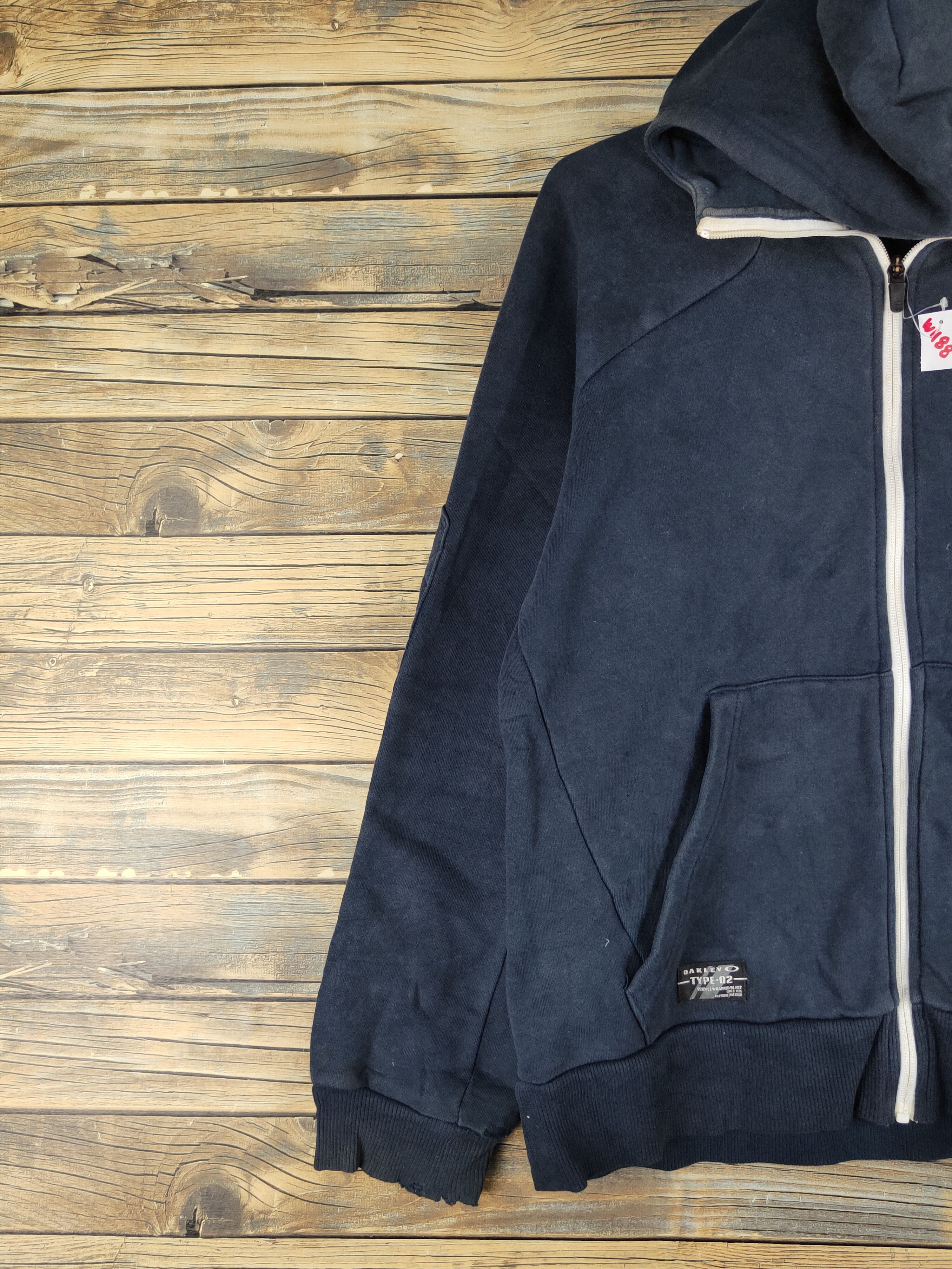 Oakley Oakley Navy Hoodie Sweaters #W1188 Size US M / EU 48-50 / 2 - 3 Thumbnail